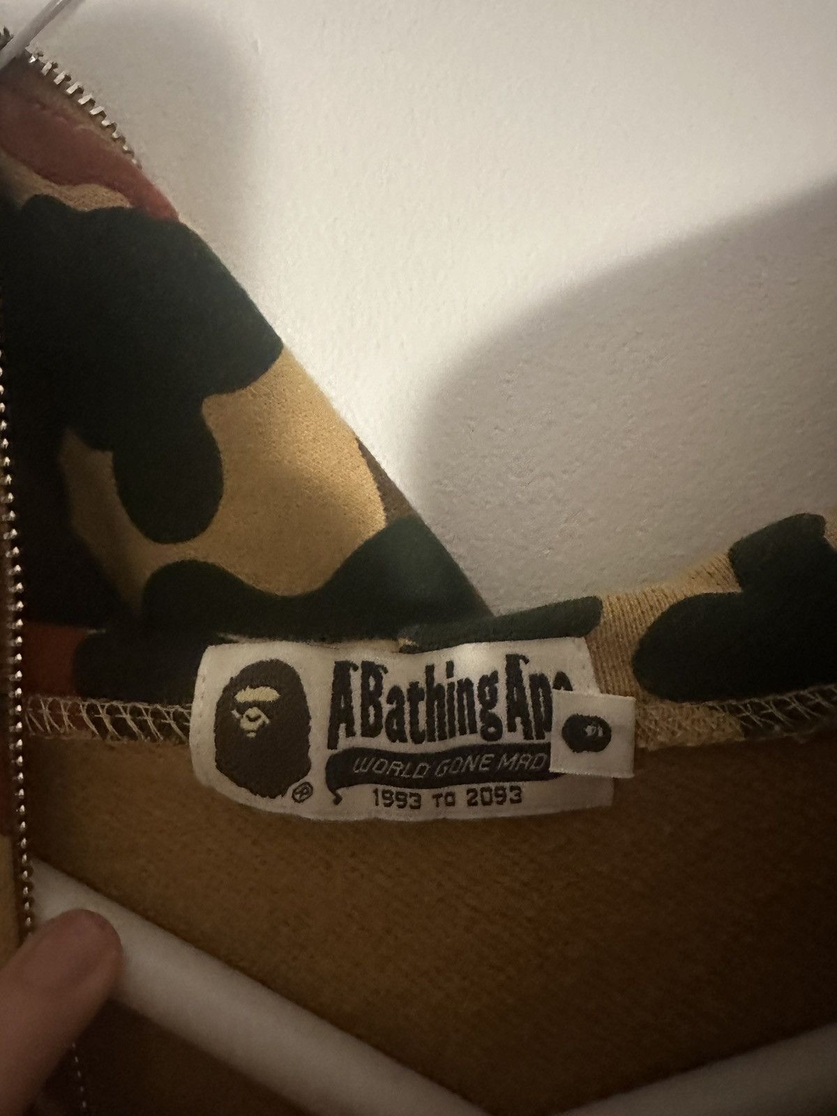 Bape Human Camo Full Zip Hoodie Size US L / EU 52-54 / 3 - 4 Thumbnail