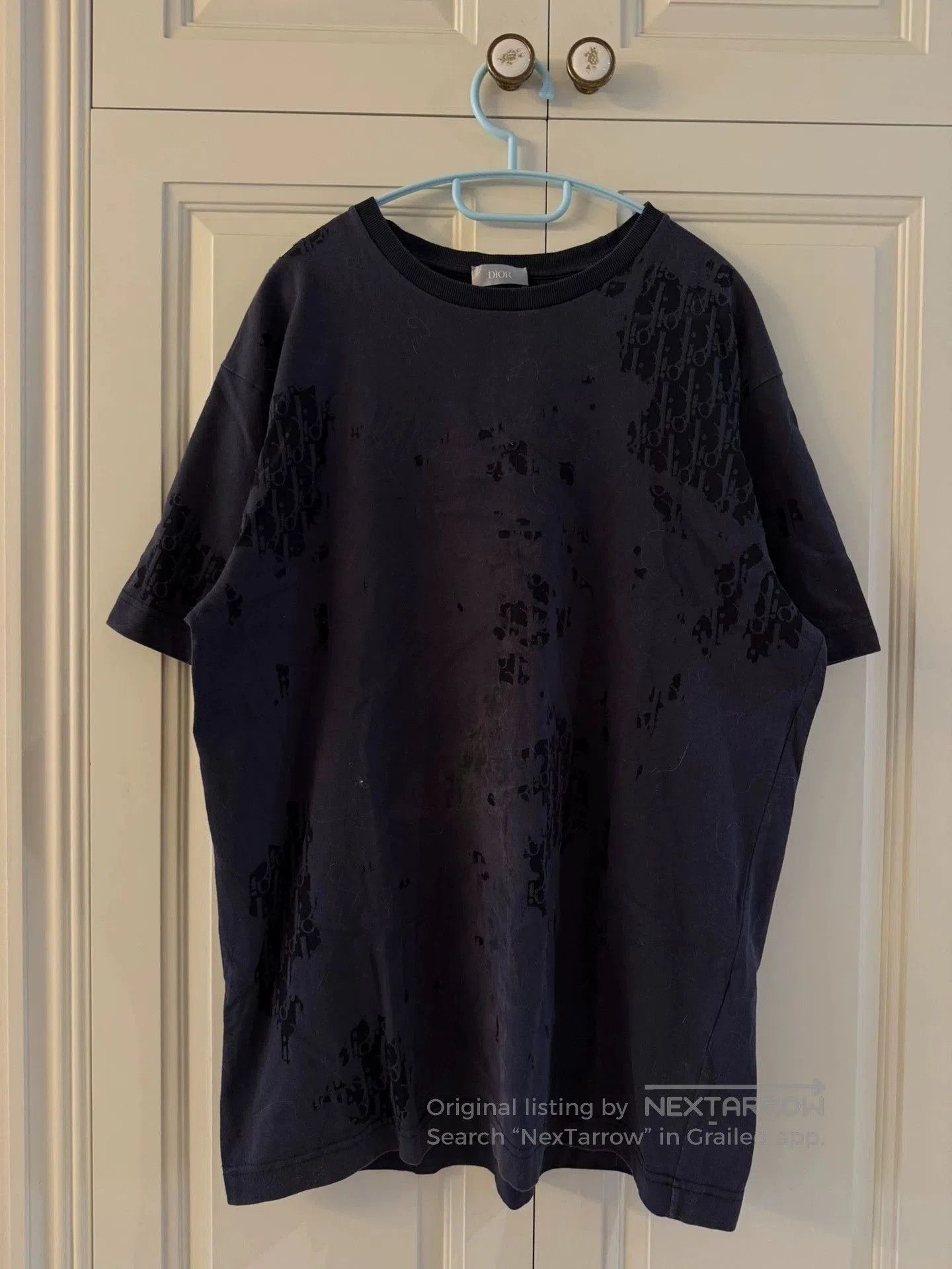 Dior Dior Short Sleeve Shirt with Cut. Size US M / EU 48-50 / 2 - 1 Thumbnail