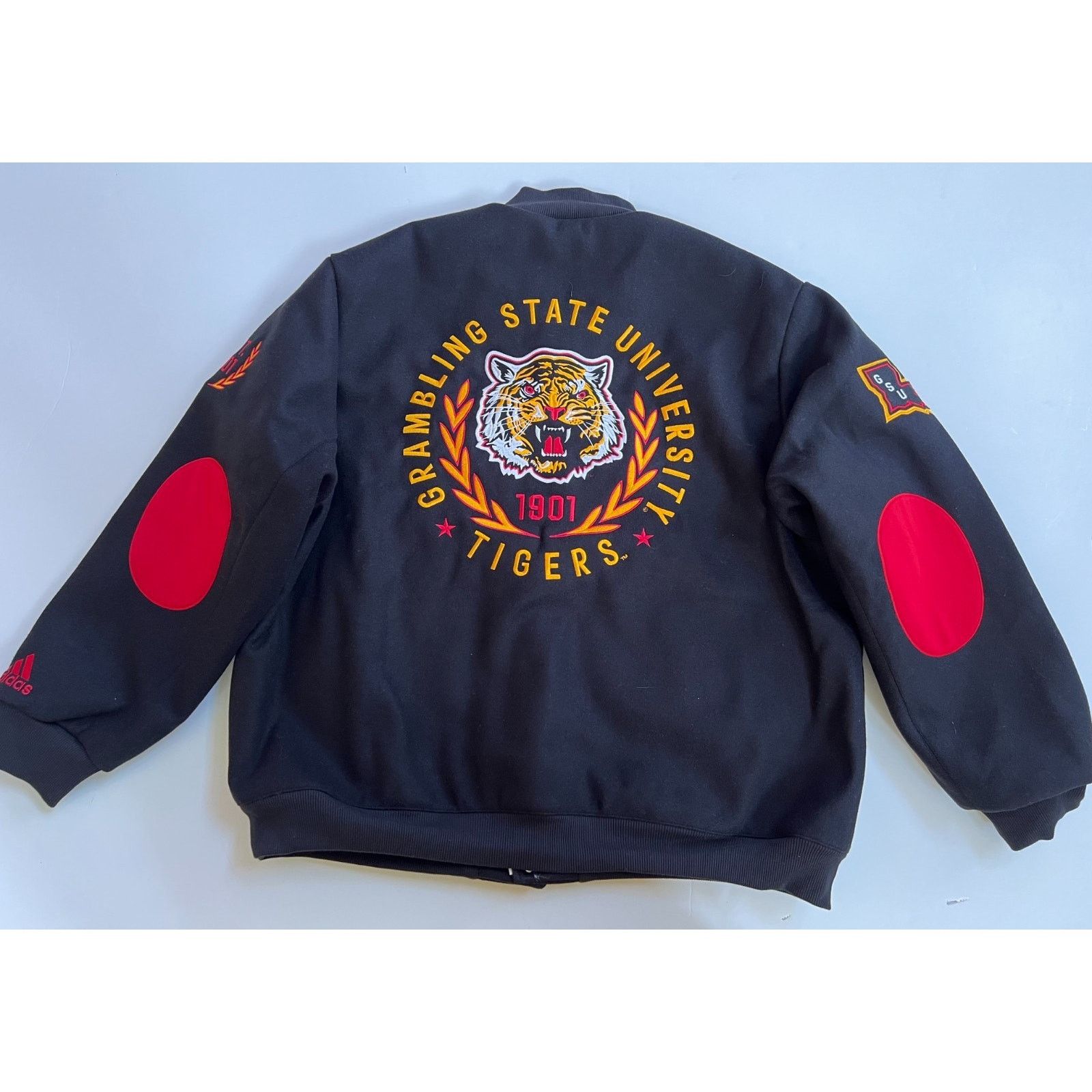 Adidas Adidas Grambling State University Tigers Letterman Men XL Size US XL / EU 56 / 4 - 10 Thumbnail