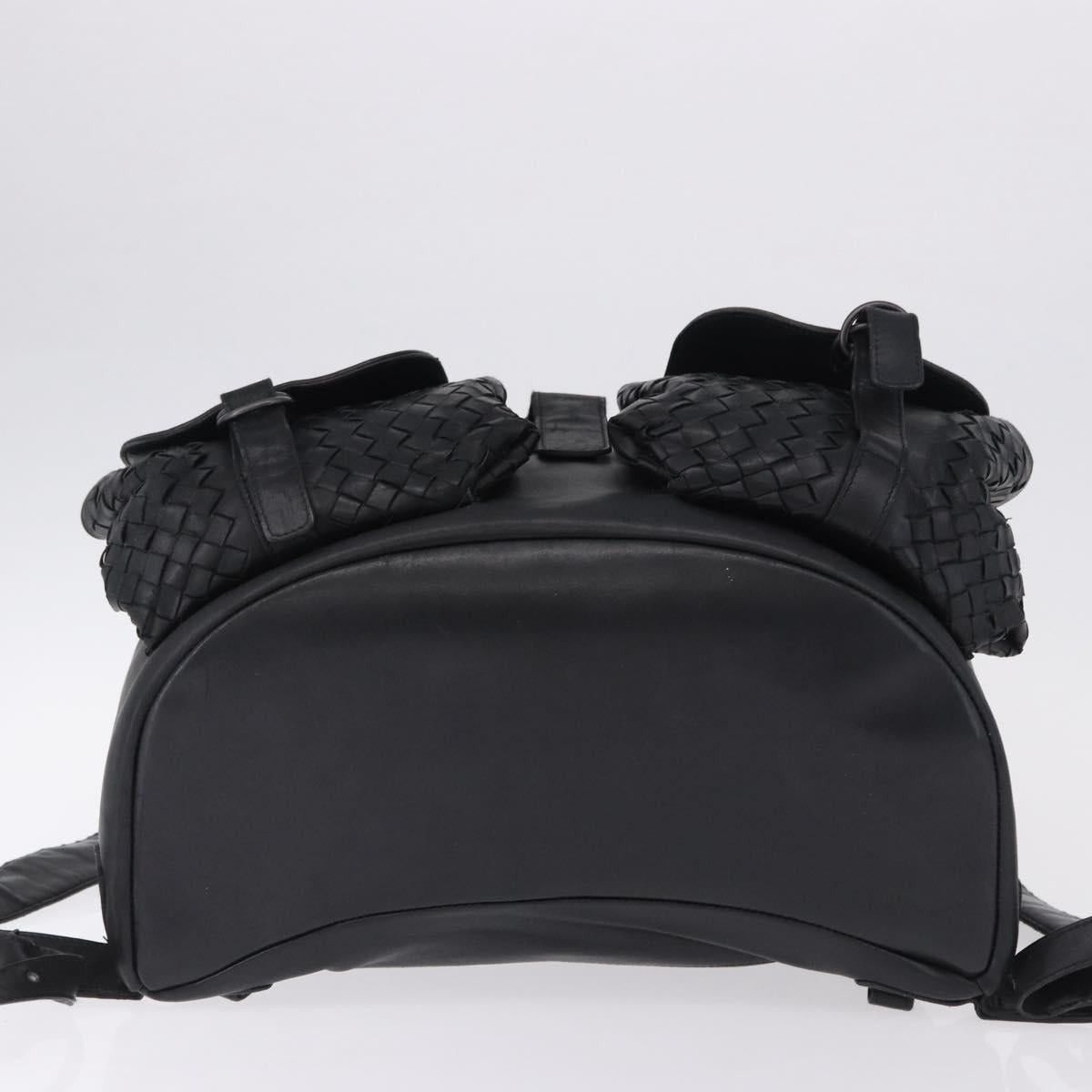 Bottega Veneta BOTTEGA VENETA INTRECCIATO Backpack Leather Black 155095 Size ONE SIZE - 5 Thumbnail
