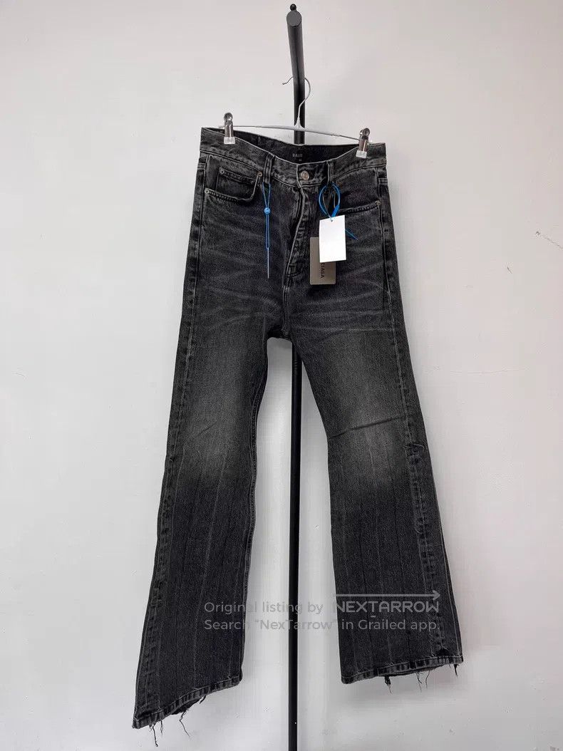 Balenciaga Balenciaga size S Bell bottom denim pants Size US 27 - 1 Thumbnail
