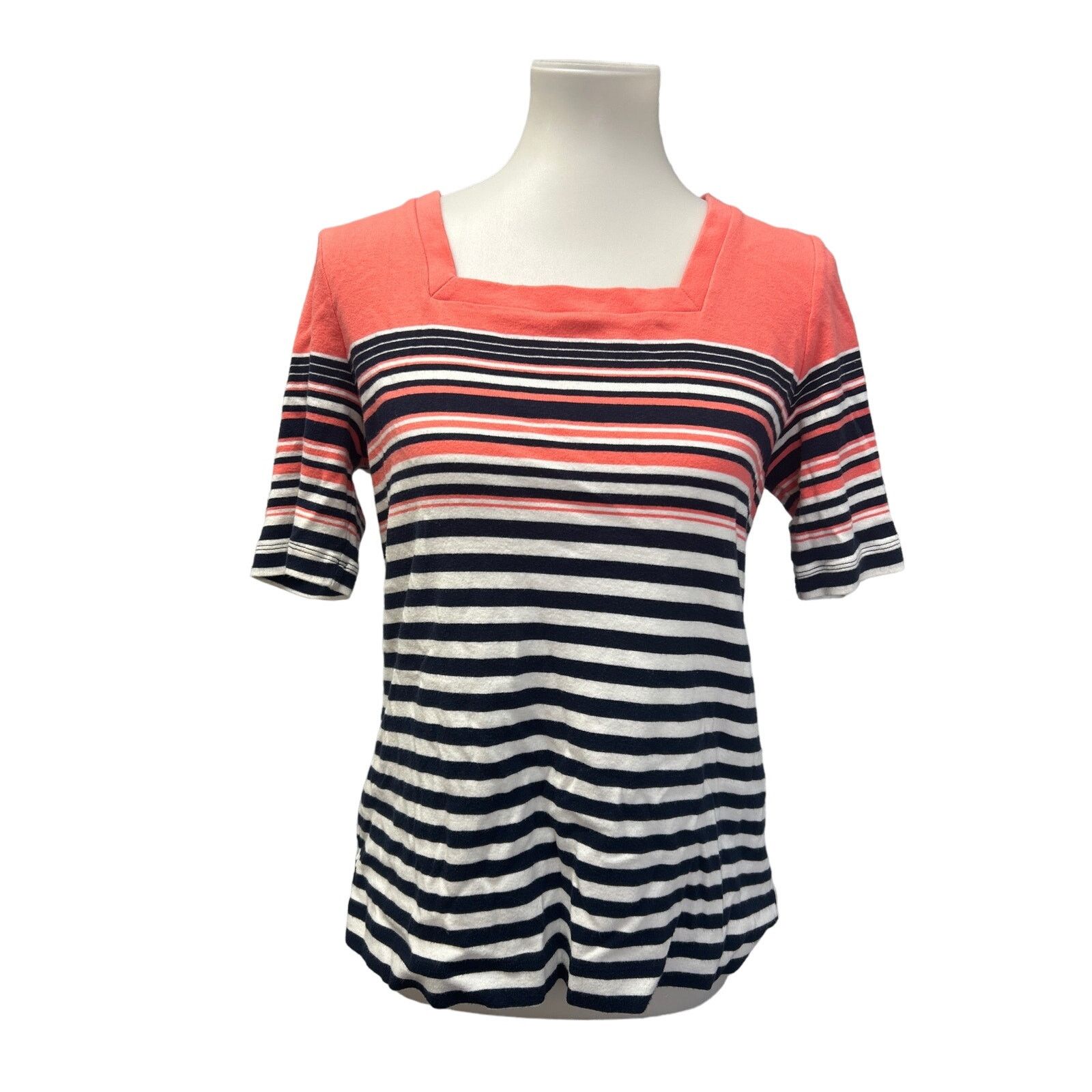 Mossimo 3 Mossimo Womens Large Cotton Blend Tee Shirt Blouses Size L / US 10 / IT 46 - 2 Thumbnail