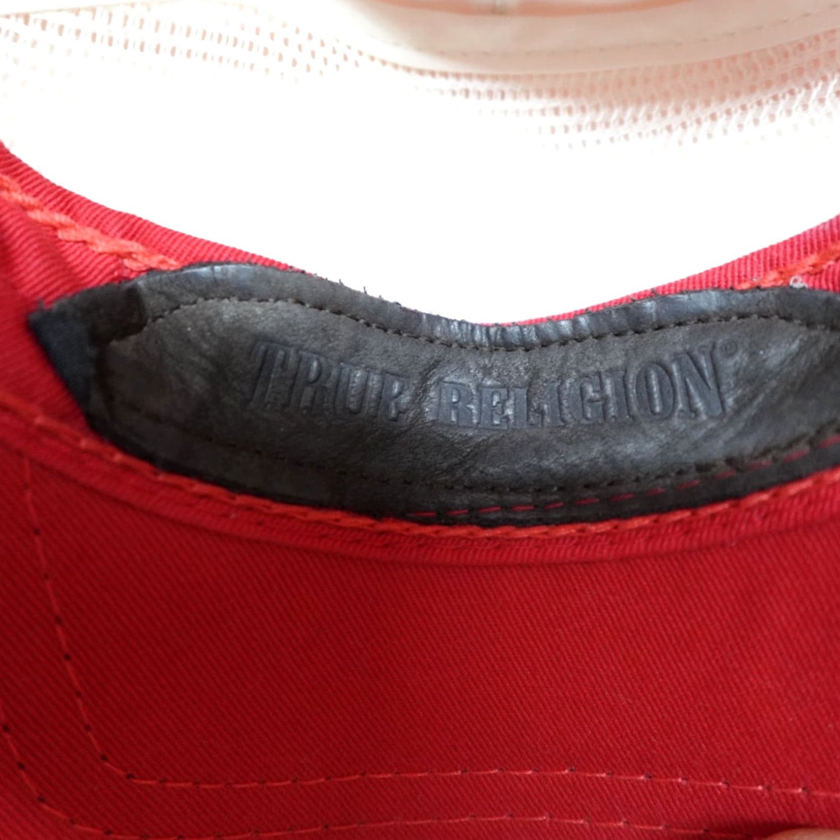 True Religion True Religion Hat Adjustable Red Embroidered Womens Baseball Cap Size ONE SIZE - 7 Thumbnail