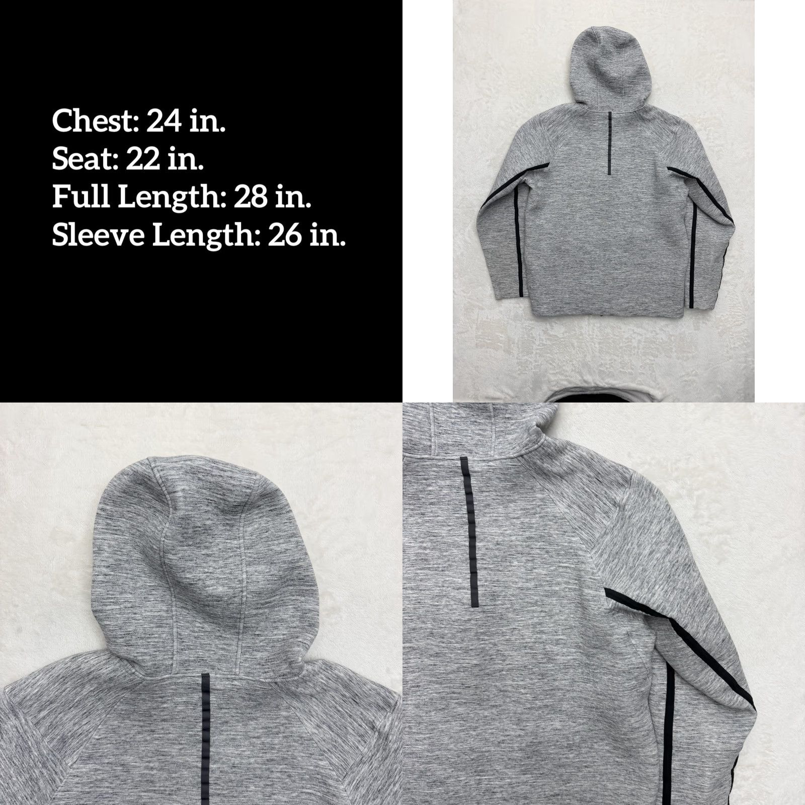 Lululemon Lululemon Jacket Hoodie Tech Mens XL Gray Full Zip Up Athleisure Performance Jacket Hoodie Mens XL Gray Full Zip Up Size US L / EU 52-54 / 3 - 8 Thumbnail