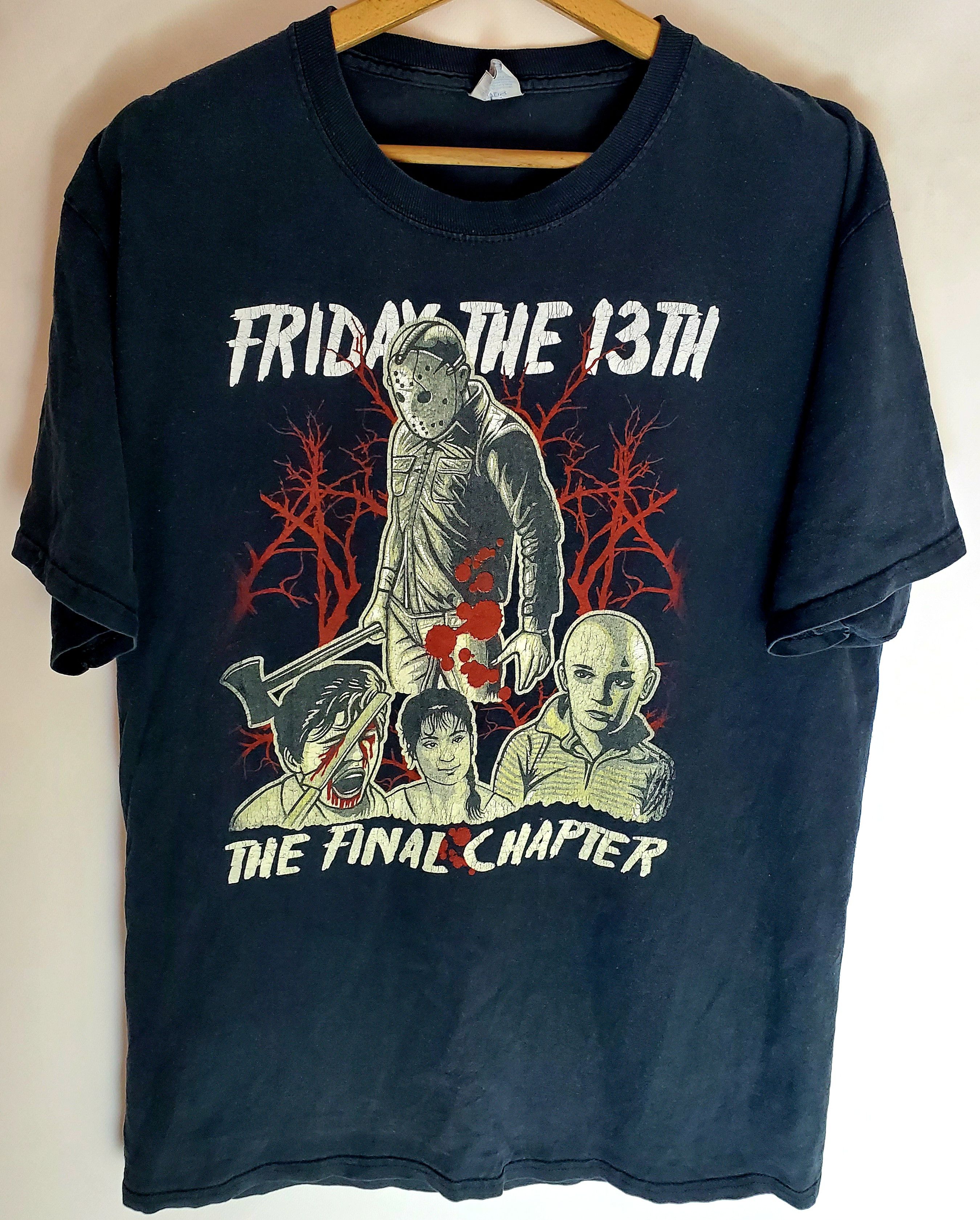 Vintage Vintage FRIDAY THE 13TH THE FINAL CHAPTER Tshirt L Size US L / EU 52-54 / 3 - 1 Thumbnail