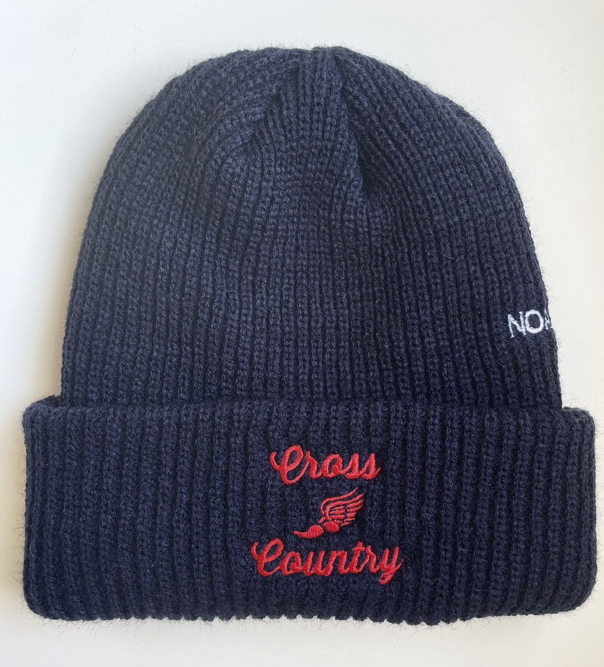 Noah Noah Cross Country POMPOM Beanie NAVY Size ONE SIZE - 1 Thumbnail