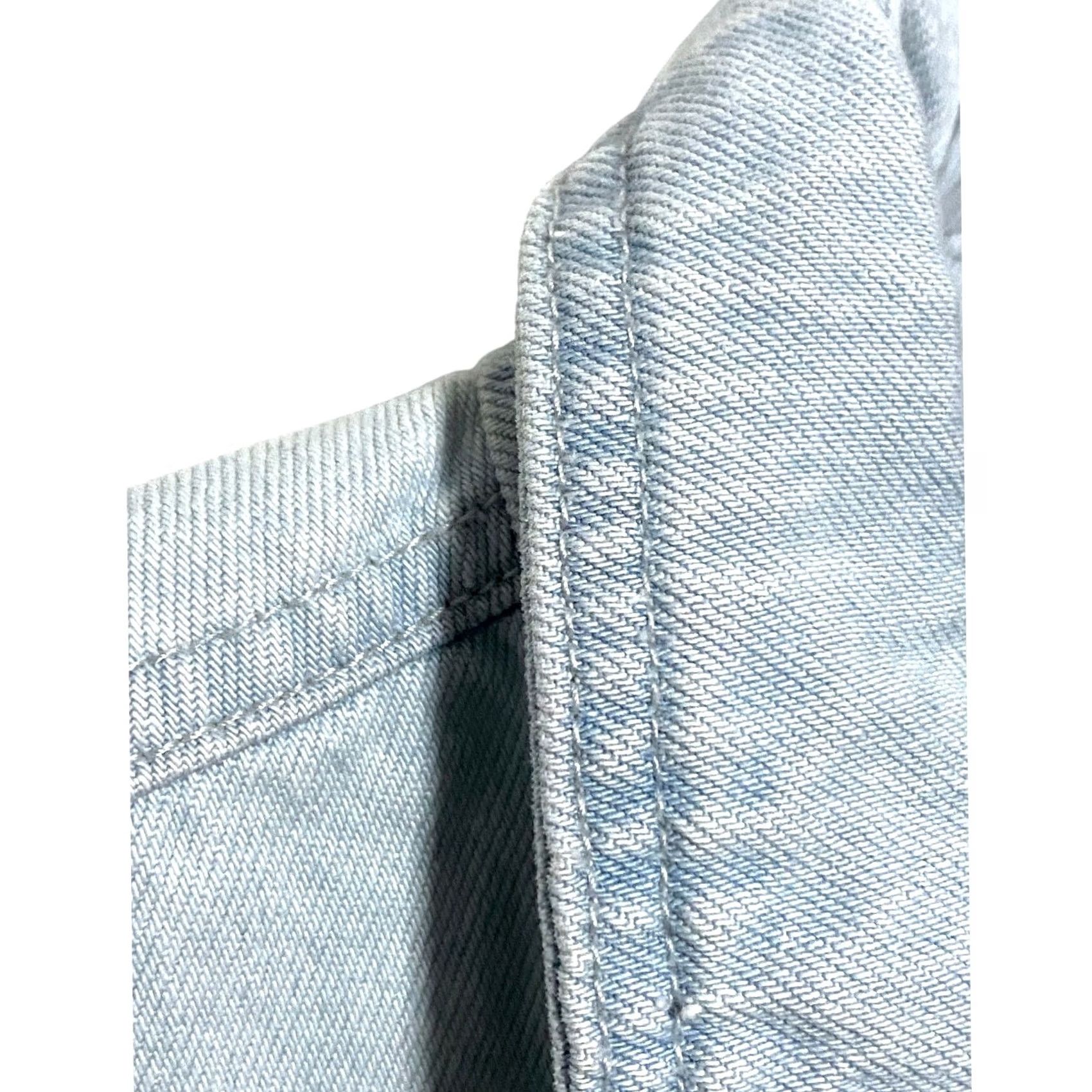 Vintage Blank NYC Sign Your Name Light Wash Denim Jean Jacket XL Feminine Leather? Size 40" / US 18 - 5 Thumbnail
