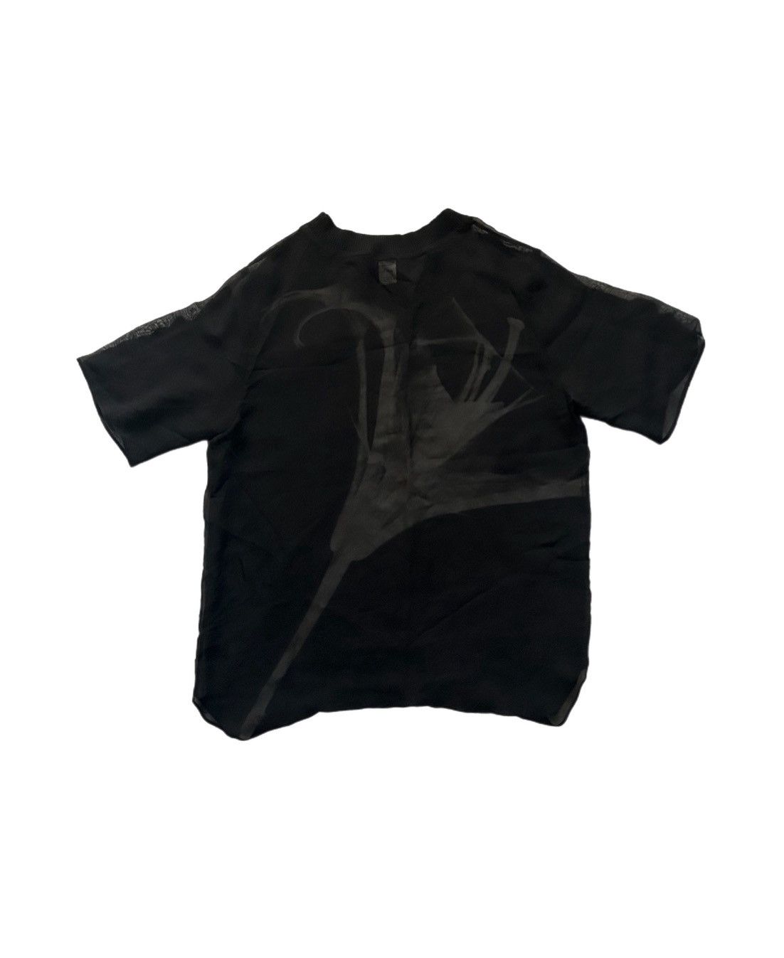Joseph Joseph : 2013 Marvin X-Ray flower print mesh shirt Size M / US 6-8 / IT 42-44 - 2 Thumbnail