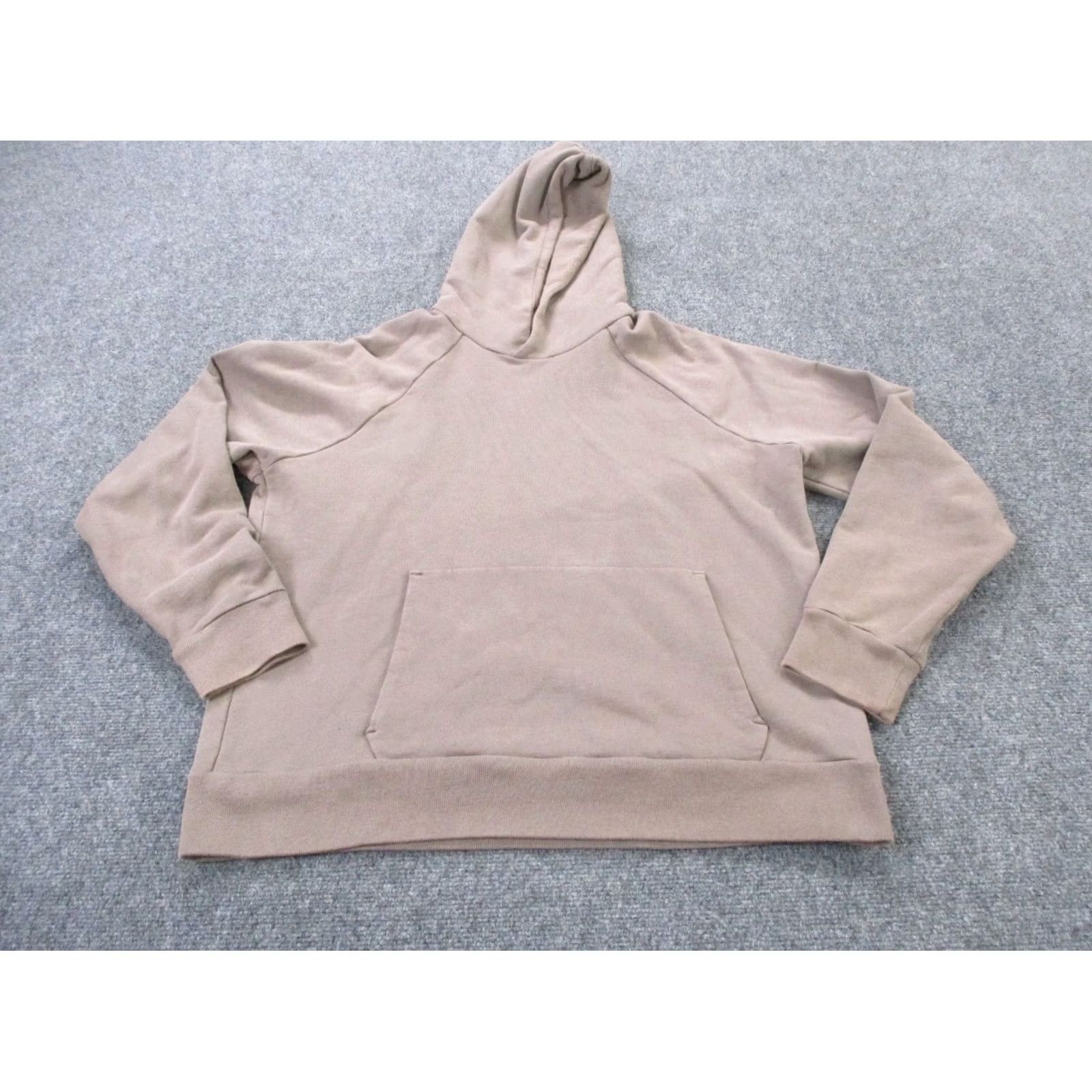 Everlane Everlane Hoodie Sweatshirt Mens L Brown Logo Hooded Pockets Pullover Casual Work Outdoor Knit Cotton Size US L / EU 52-54 / 3 - 2 Thumbnail