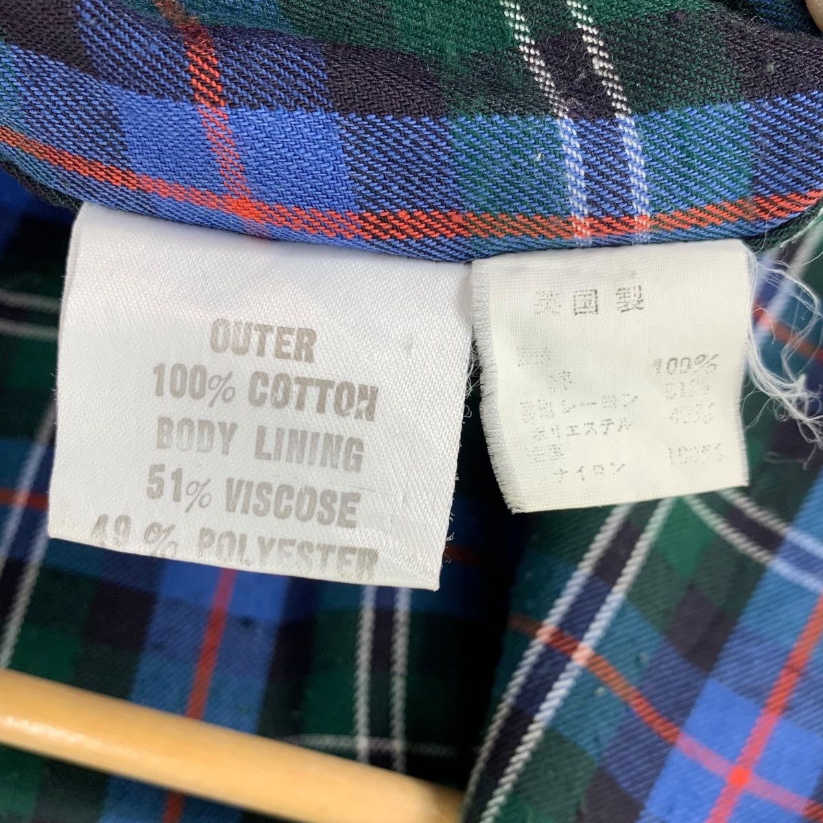 Baracuta Vintage 90s BARACUTA England Tartan Bomber Zipper Jacket Size US L / EU 52-54 / 3 - 7 Thumbnail
