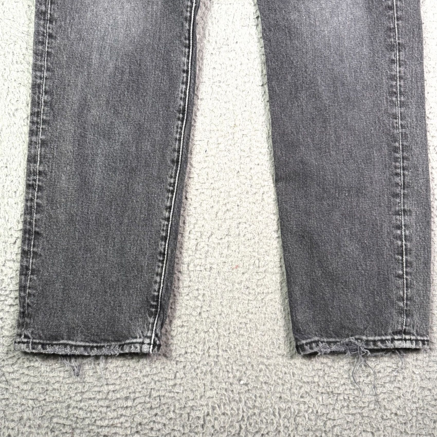 Abercrombie & Fitch Abercrombie & Fitch Jeans Men Black Faded 90s Straight Stretch Vintage Size US 29 - 5 Thumbnail