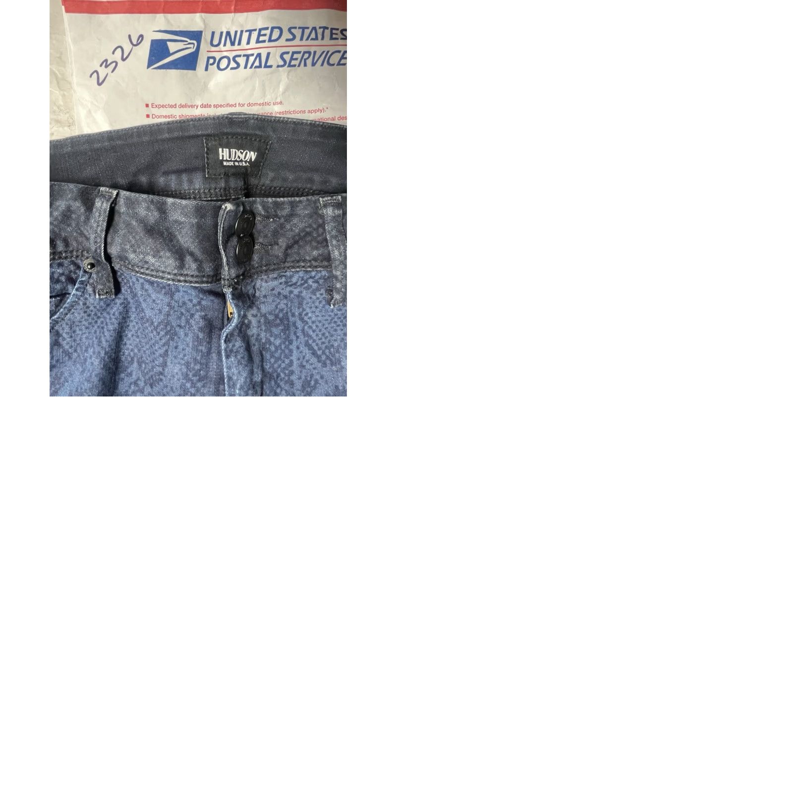 Hudson Hudson Collin Skinny Jeans Blue Size 28 Womens Stretch Pockets Denim Regular Low Rise Vintage No Size 28" / US 6 / IT 42 - 9 Thumbnail