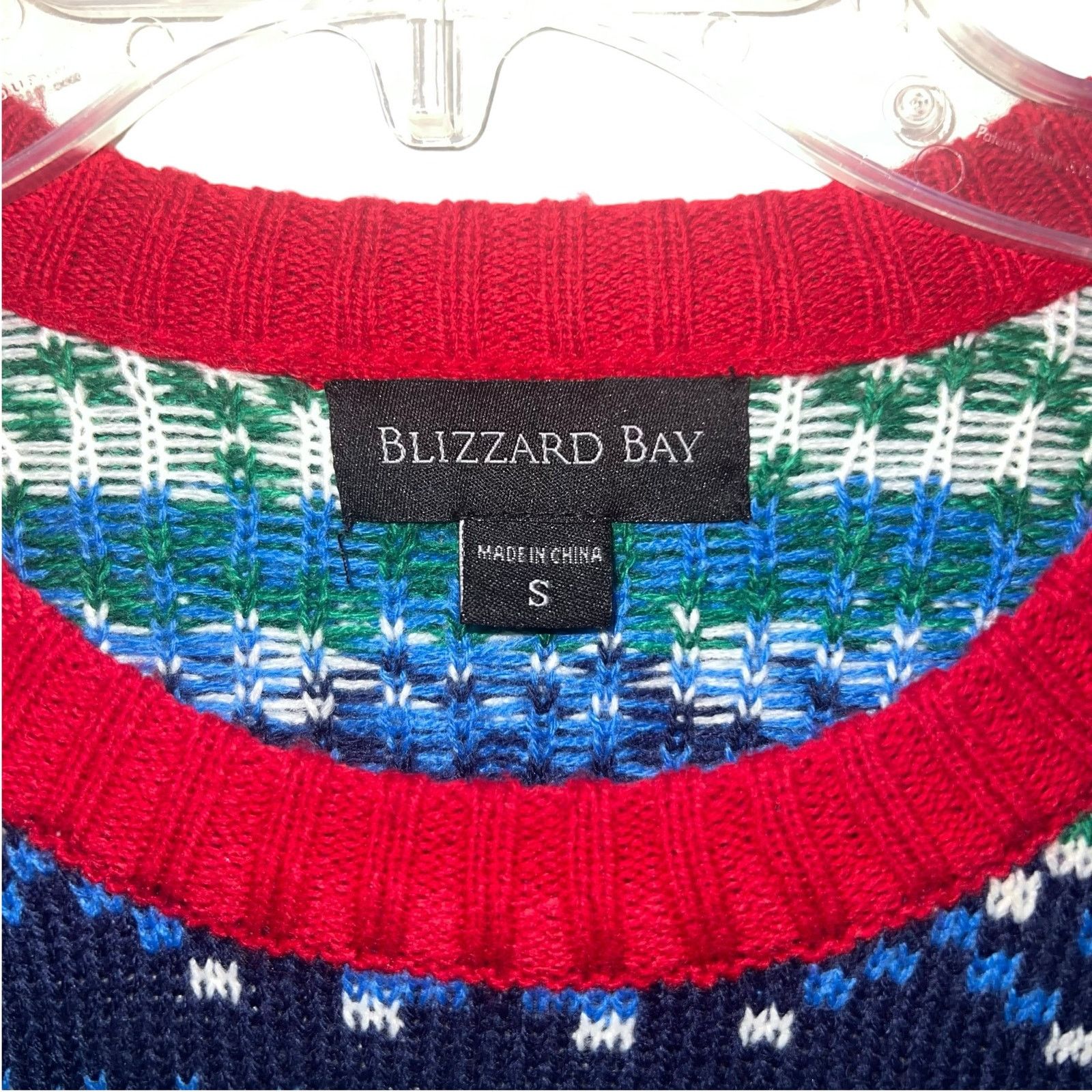 Other Unisex Blizzard Bay Ugly Christmas Sweater With Reindeers SM Size US S / EU 44-46 / 1 - 9 Thumbnail
