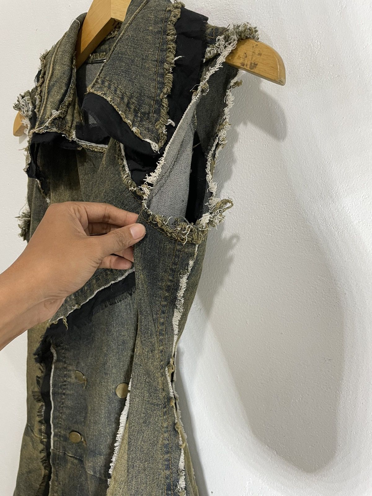 Japanese Brand Vintage Rare Distressed Dress goa mudmax ifsix style Size S / US 4 / IT 40 - 6 Thumbnail