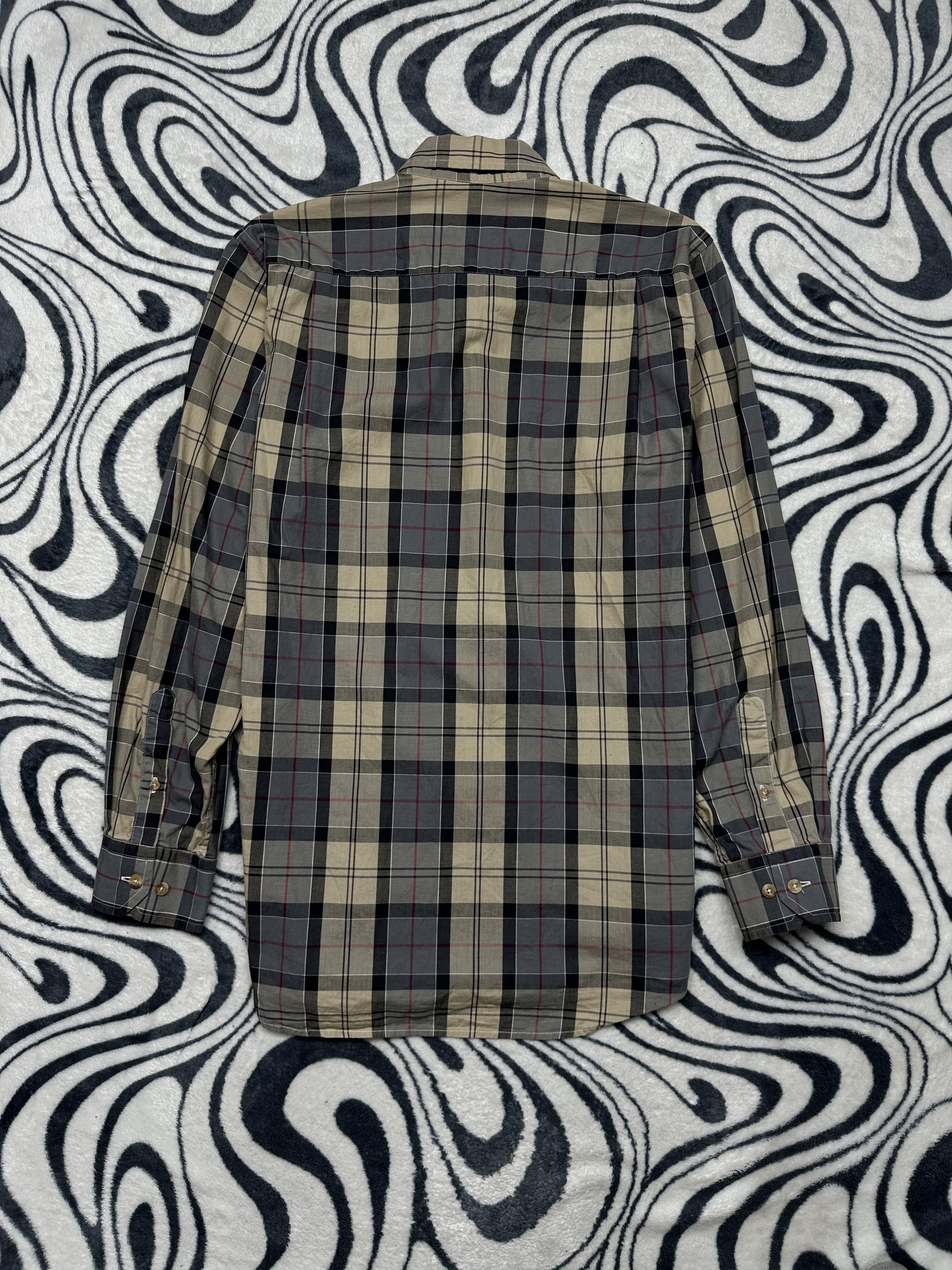 Barbour Barbour Tartan Vintage Mens Plaid Shirt Size US S / EU 44-46 / 1 - 6 Thumbnail