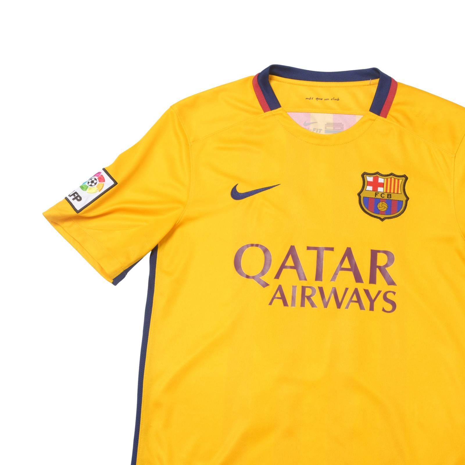 Nike 2015/16 Barcelona Away Shirt Messi (M) Size US M / EU 48-50 / 2 - 3 Thumbnail