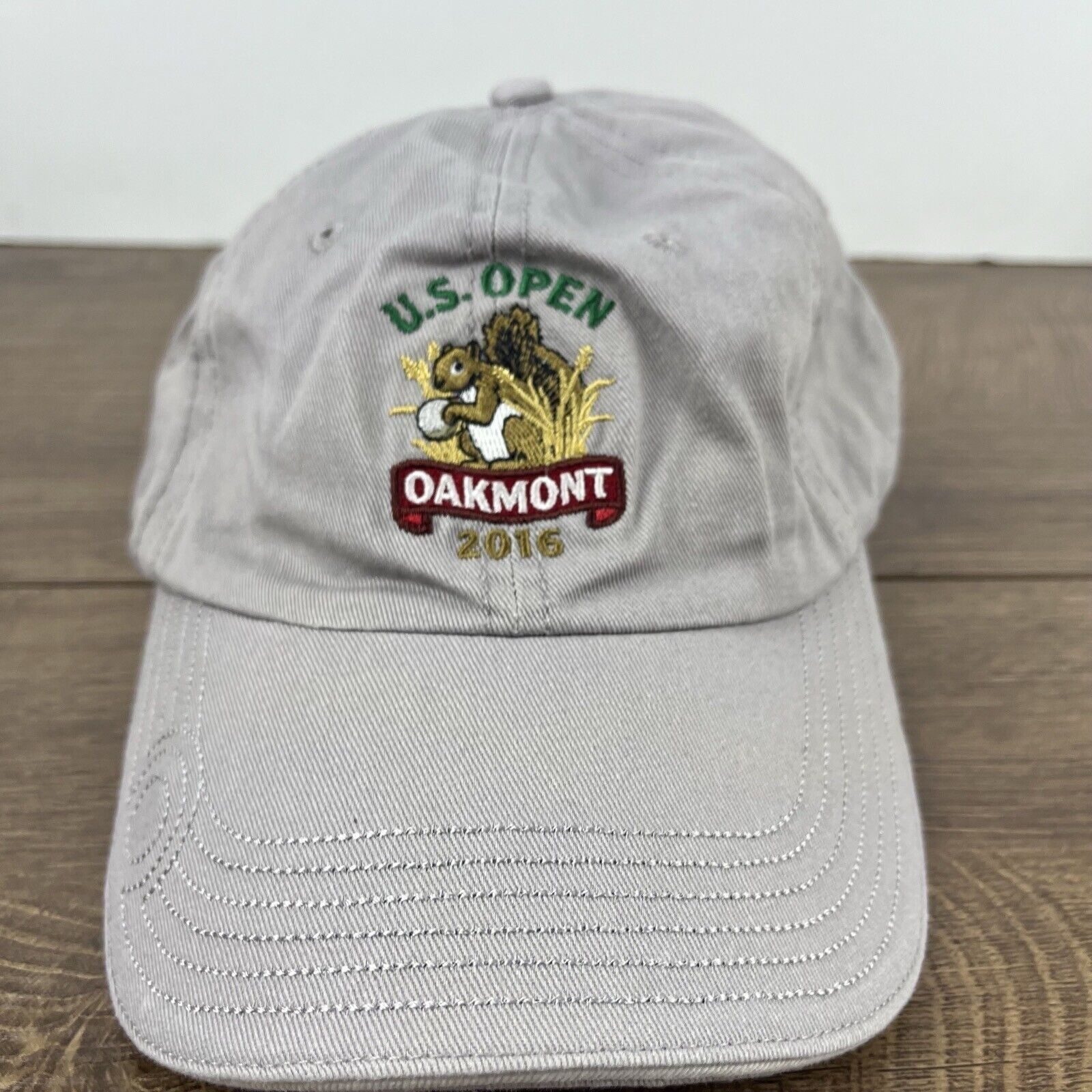 Other Oakmonth 2016 Hat US Open Hat Gray Adjustable Hat Gray Adult Size ONE SIZE - 6 Thumbnail