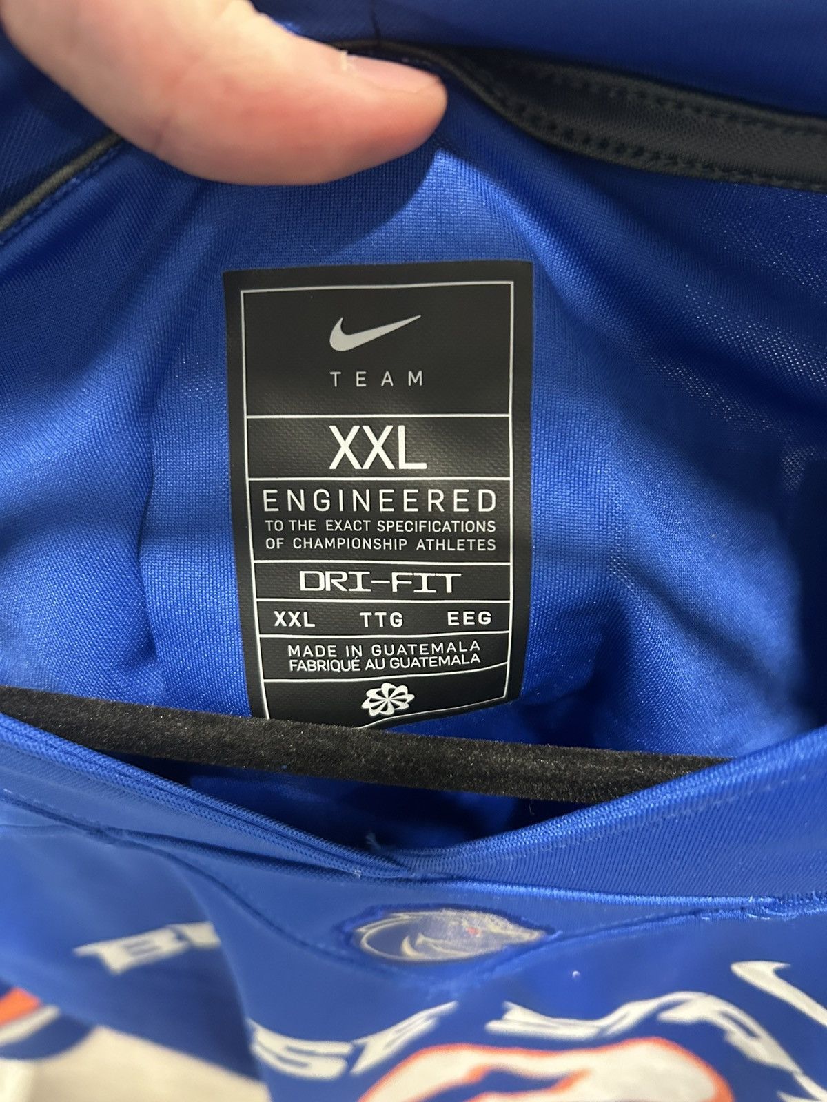 Nike Nike Boise State Ashton Jeanty Jersey Size US XXL / EU 58 / 5 - 4 Thumbnail