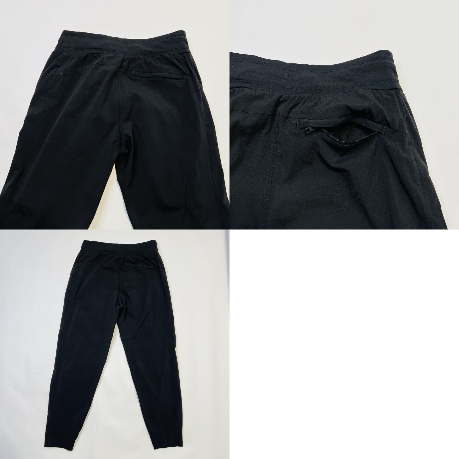 Athleta Athleta Pants Womens Regular Size 4 Black Trekkie North High Rise Jogger Pockets Athletic Activewear 26.5 Inseam Size 27" / US 4 / IT 40 - 8 Thumbnail