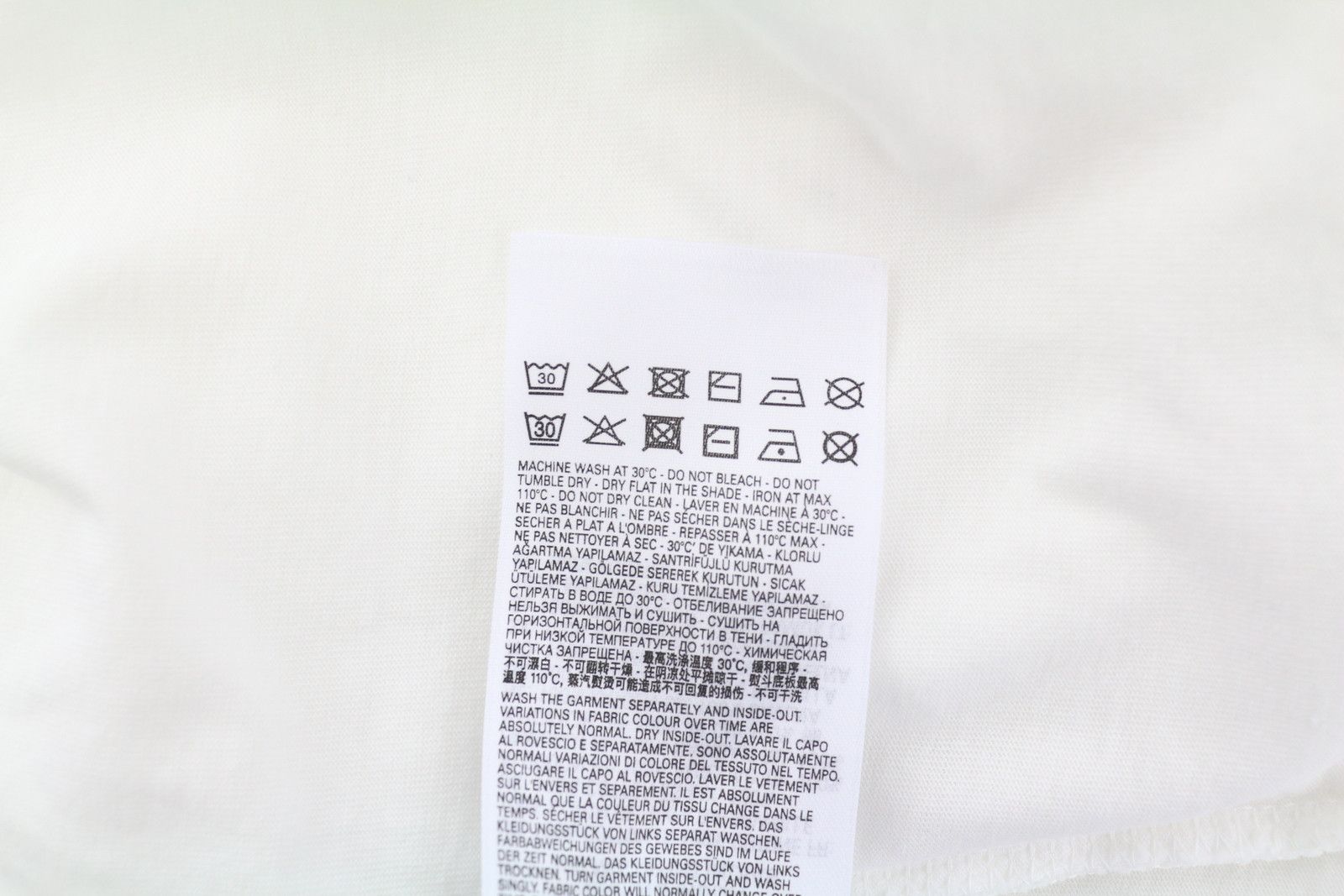 Diesel T-DIEGOR-E2 L White Crew Logo T-Shirt 41192 Size US L / EU 52-54 / 3 - 8 Thumbnail
