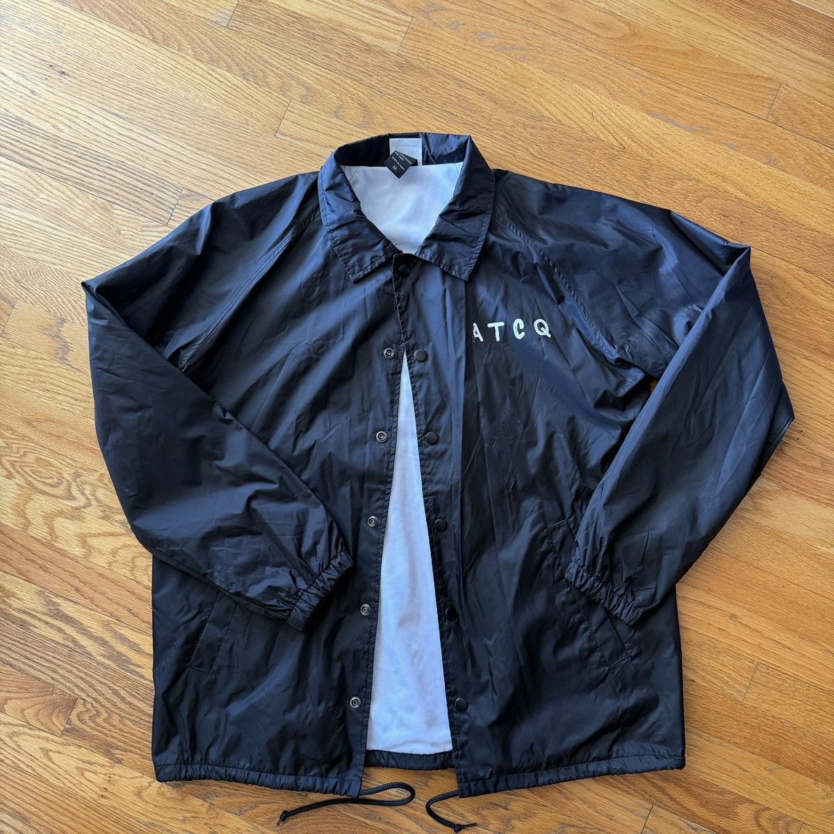 Vintage Vintage A Tribe Called Quest ATCQ Windbreaker Coaches Jacket Size US M / EU 48-50 / 2 - 2 Thumbnail