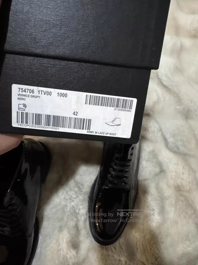 Saint Laurent Paris Saint Laurent Paris Men's Laced Boots Size US 9 / EU 42 - 7 Thumbnail