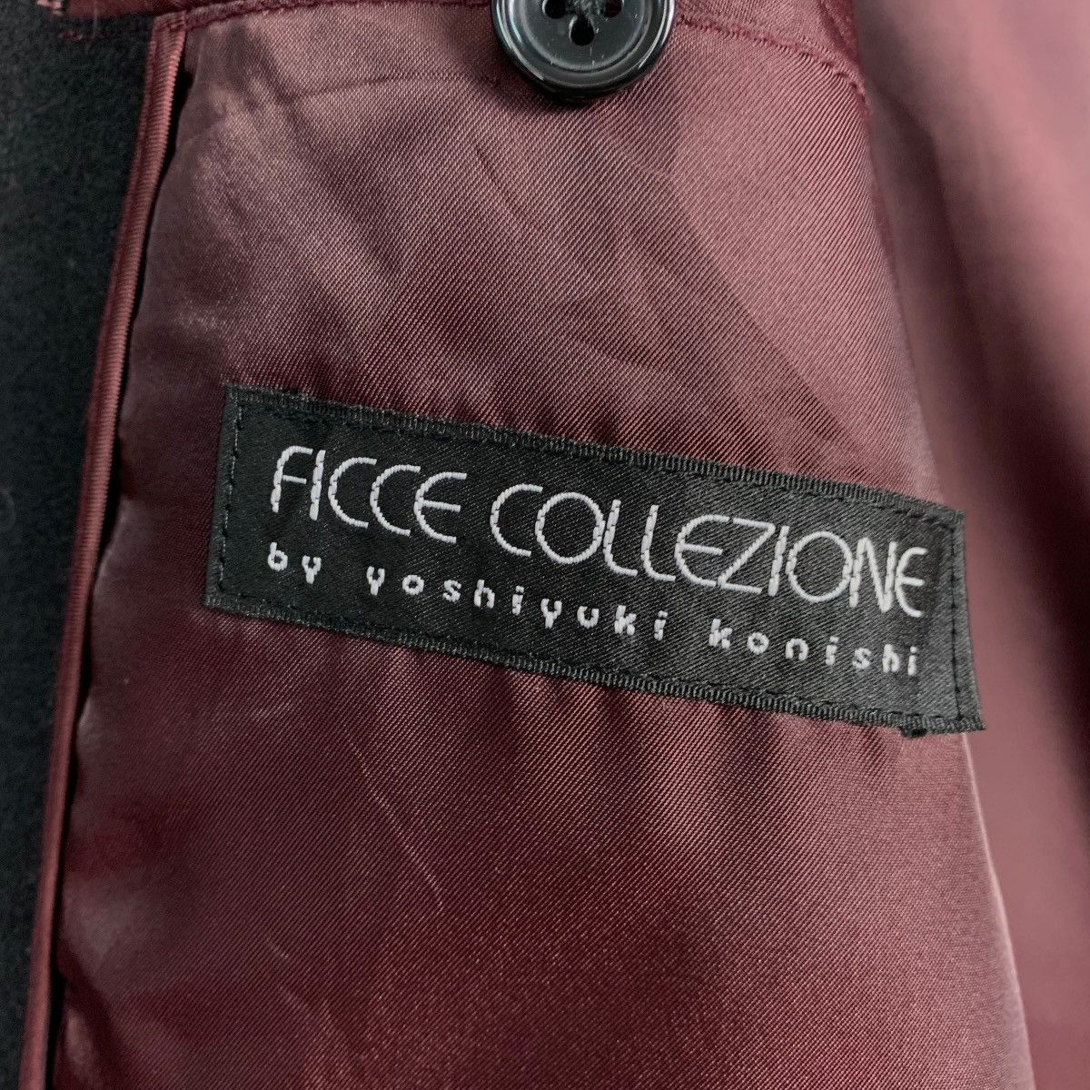 Yoshiyuki Konishi Ficce Collezioni By Yoshiyuki Konishi Wool Coat Size US M / EU 48-50 / 2 - 18 Thumbnail