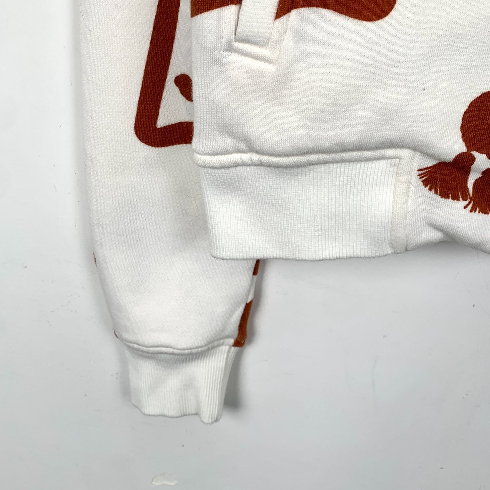 Hermes Hermès White Lantern Print Cotton Stand Collar Zip-Up Jacket Size XXS / US 00 / IT 34 - 5 Thumbnail