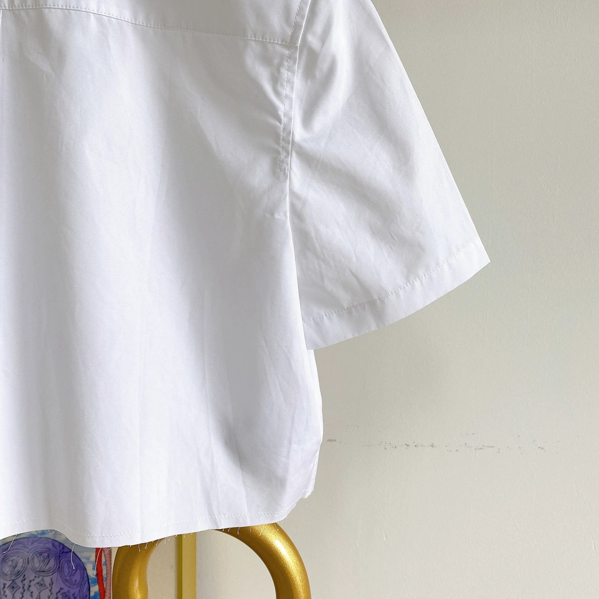 Miu Miu MIU MIU White Shirt T-Shirt 5182 Size XS / US 0-2 / IT 36-38 - 5 Thumbnail