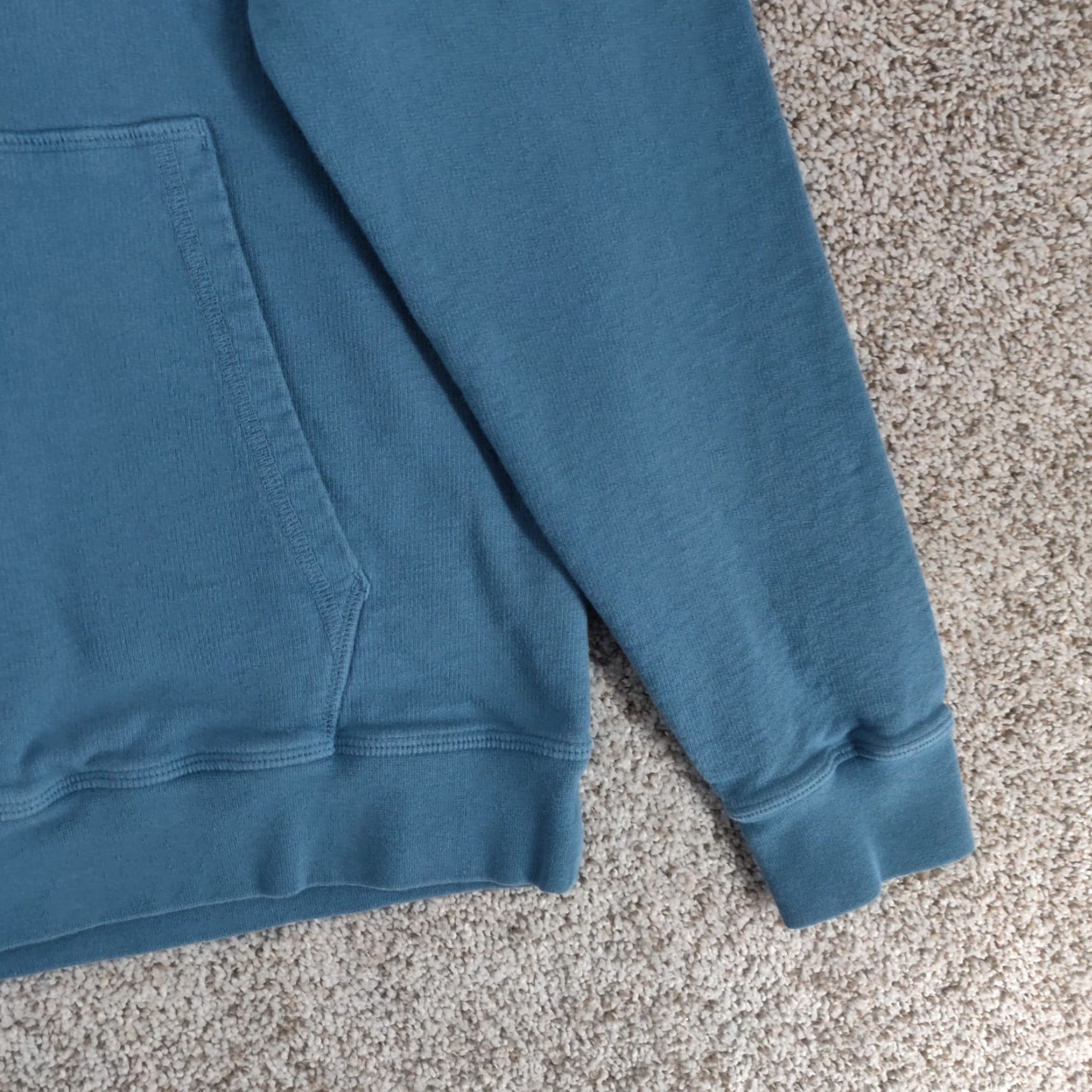Vintage American Giant Sweater Mens Medium Blue Pullover Cotton Midweight Front Pocket Size US M / EU 48-50 / 2 - 5 Thumbnail