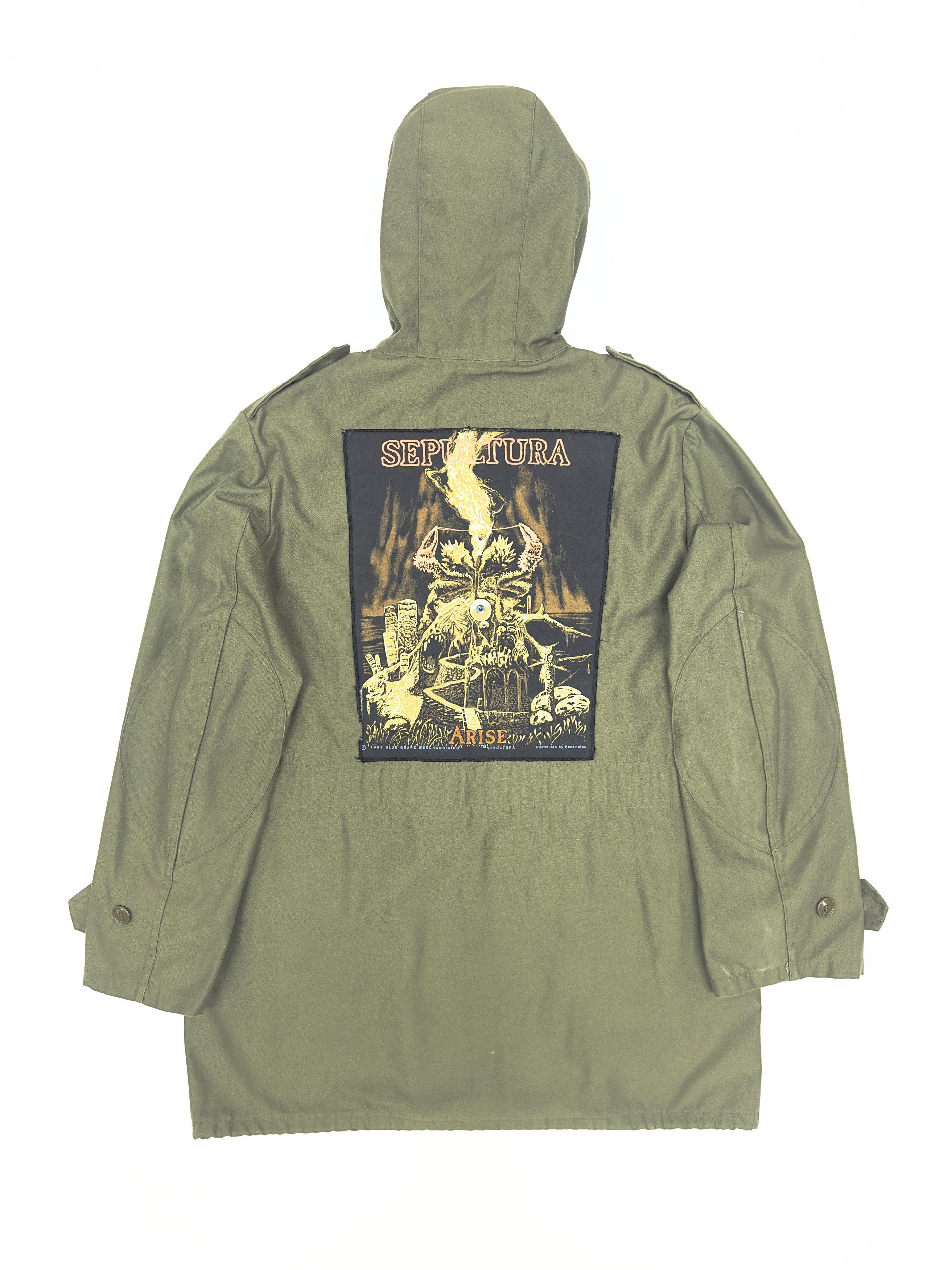 Vintage Sepultura Bundeswehr Military Army Parka Jacket 1950s Size US L / EU 52-54 / 3 - 2 Thumbnail