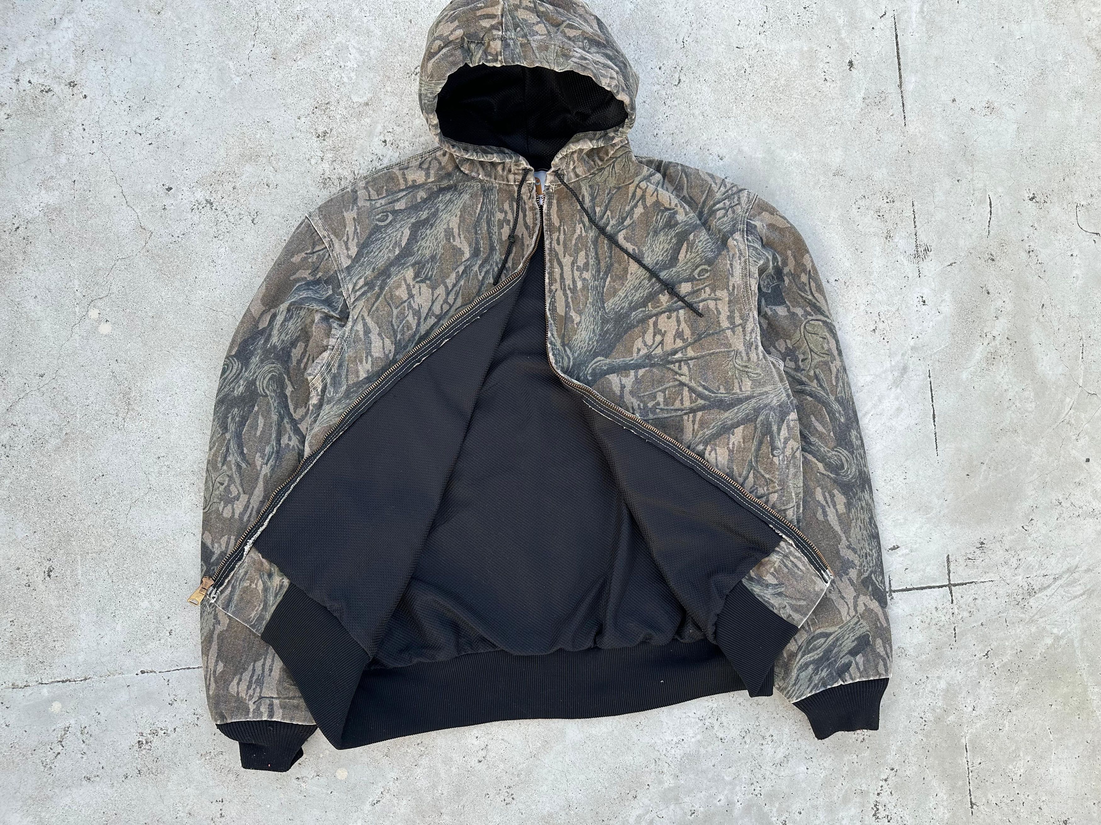 Carhartt 1992 CARHARTT REALTREE CAMO MOSSY OAK JR245 Active Jacket Size US L / EU 52-54 / 3 - 6 Thumbnail