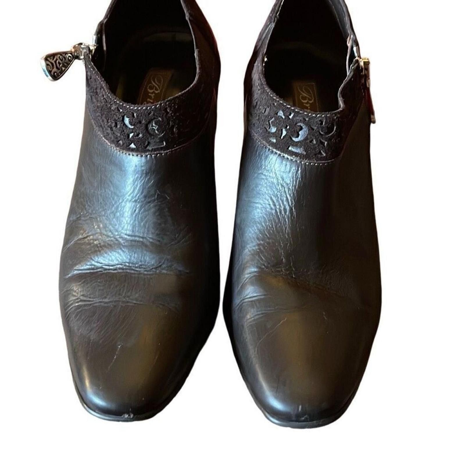 Brighton Brighton leather bootie's brown size 8.5 Size US 8.5 / IT 38.5 - 1 Thumbnail