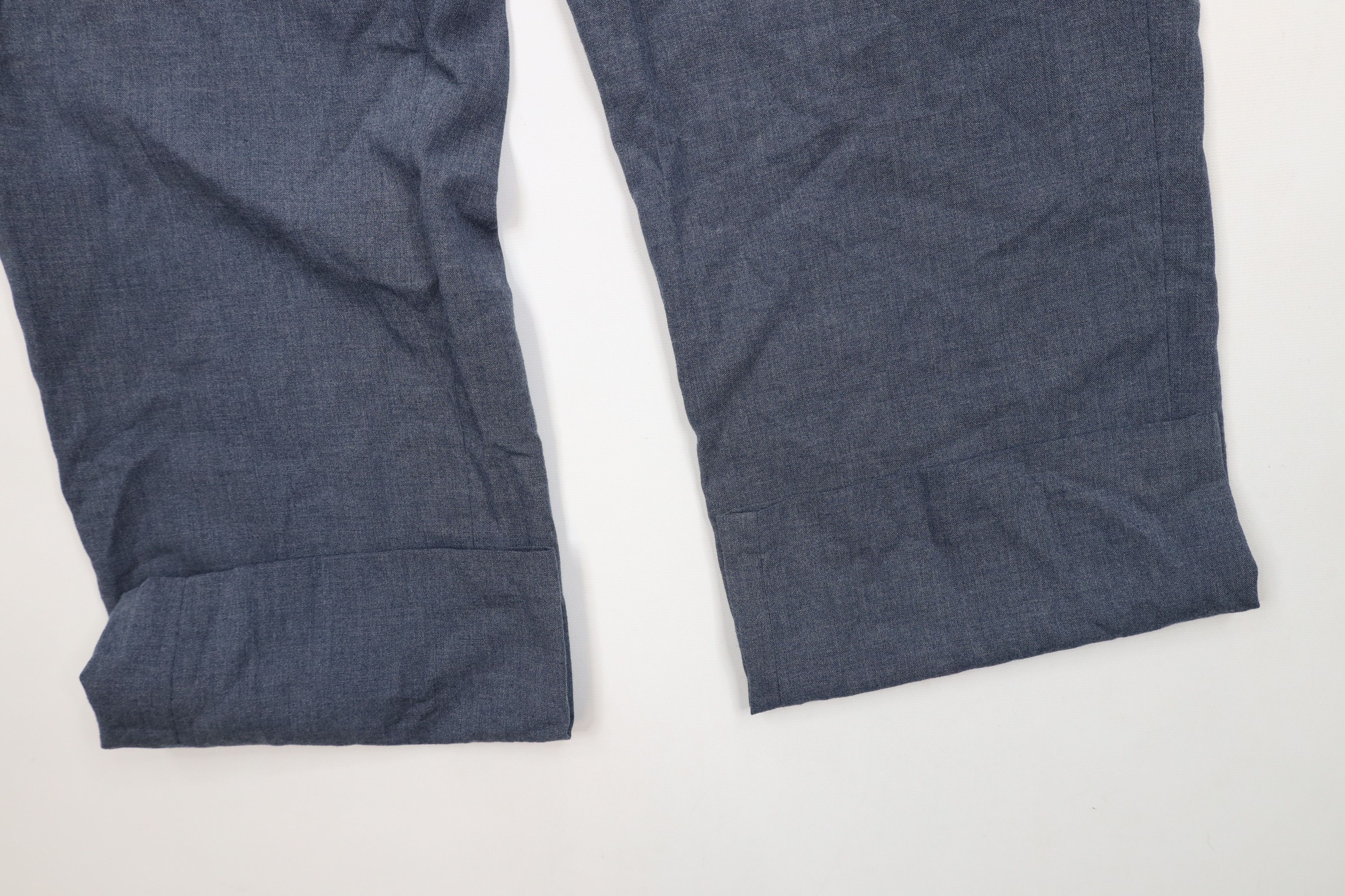 Vintage Vintage 70s Streetwear Chambray Wide Leg Chino Pants USA Size US 36 / EU 52 - 6 Thumbnail