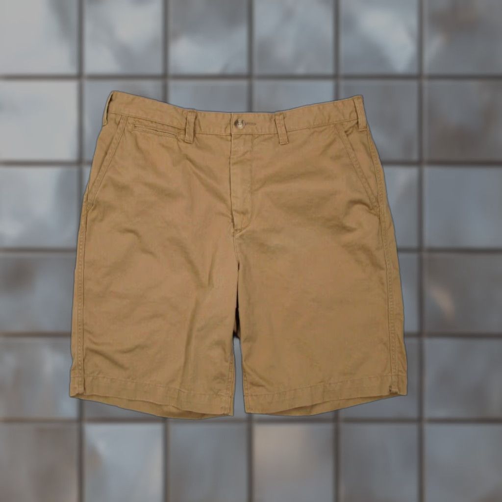 Polo Ralph Lauren Polo Ralph Lauren Shorts Mens 33 Beige Relaxed Fit 10" Walk Golf Blue Pony Size US XS / EU 42 / 0 - 1 Thumbnail