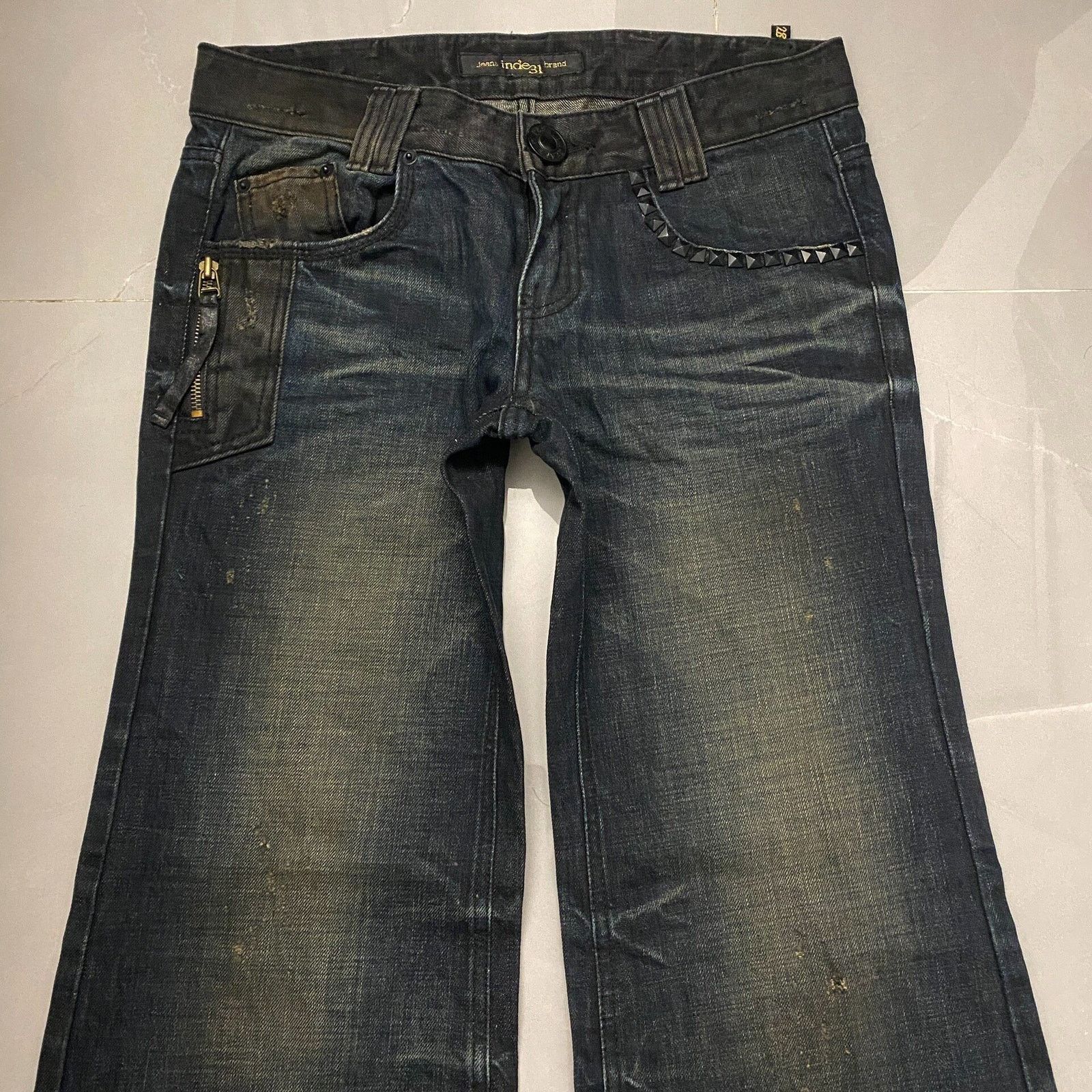 Hysteric Glamour Vintage Faded Japanese Archive Low-rise Denim Jeans size 30 Size 30" / US 8 / IT 44 - 3 Thumbnail