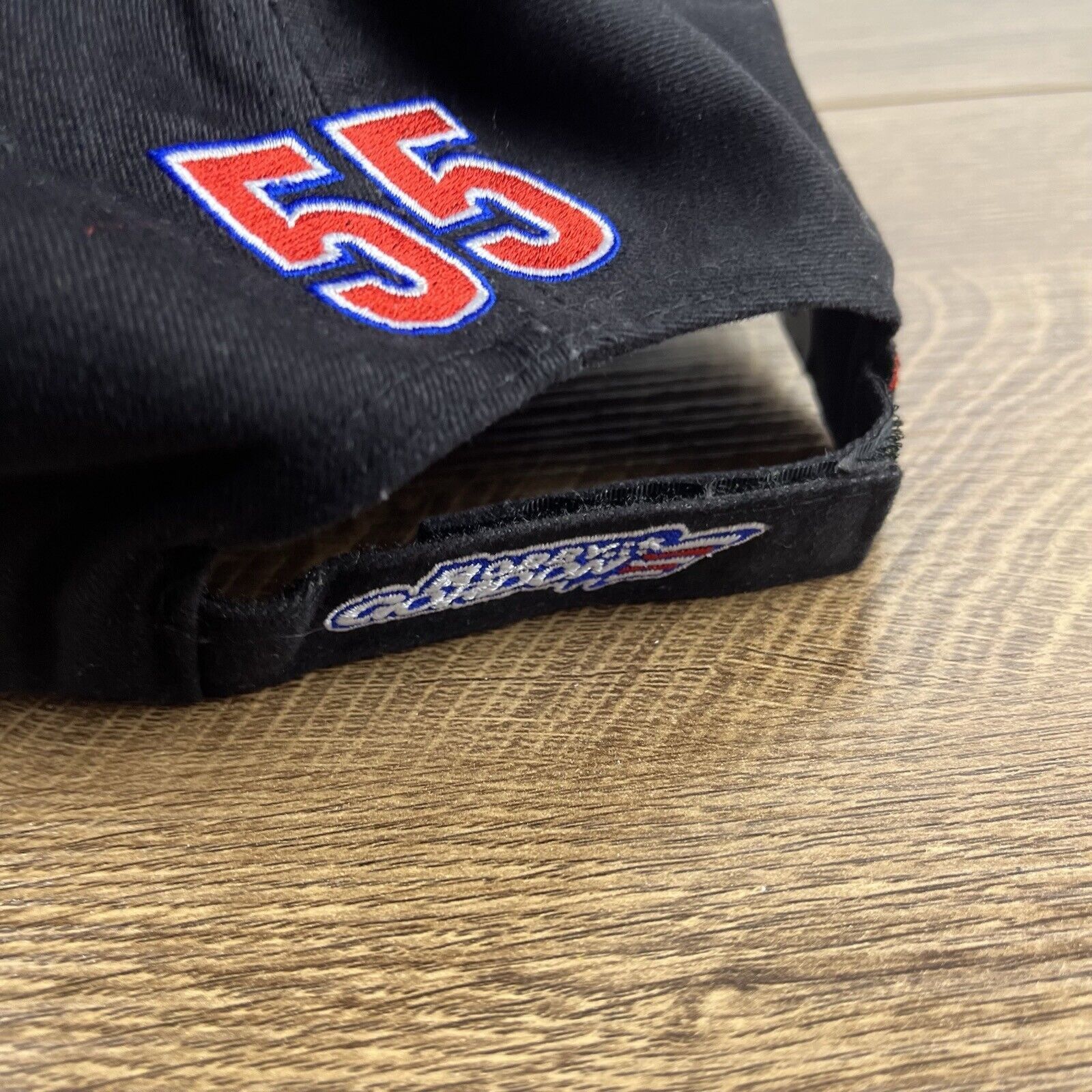Other Fruit of the Loom Racing 55 Black Cap Hat Adjustable Hat Bla Size ONE SIZE - 9 Thumbnail