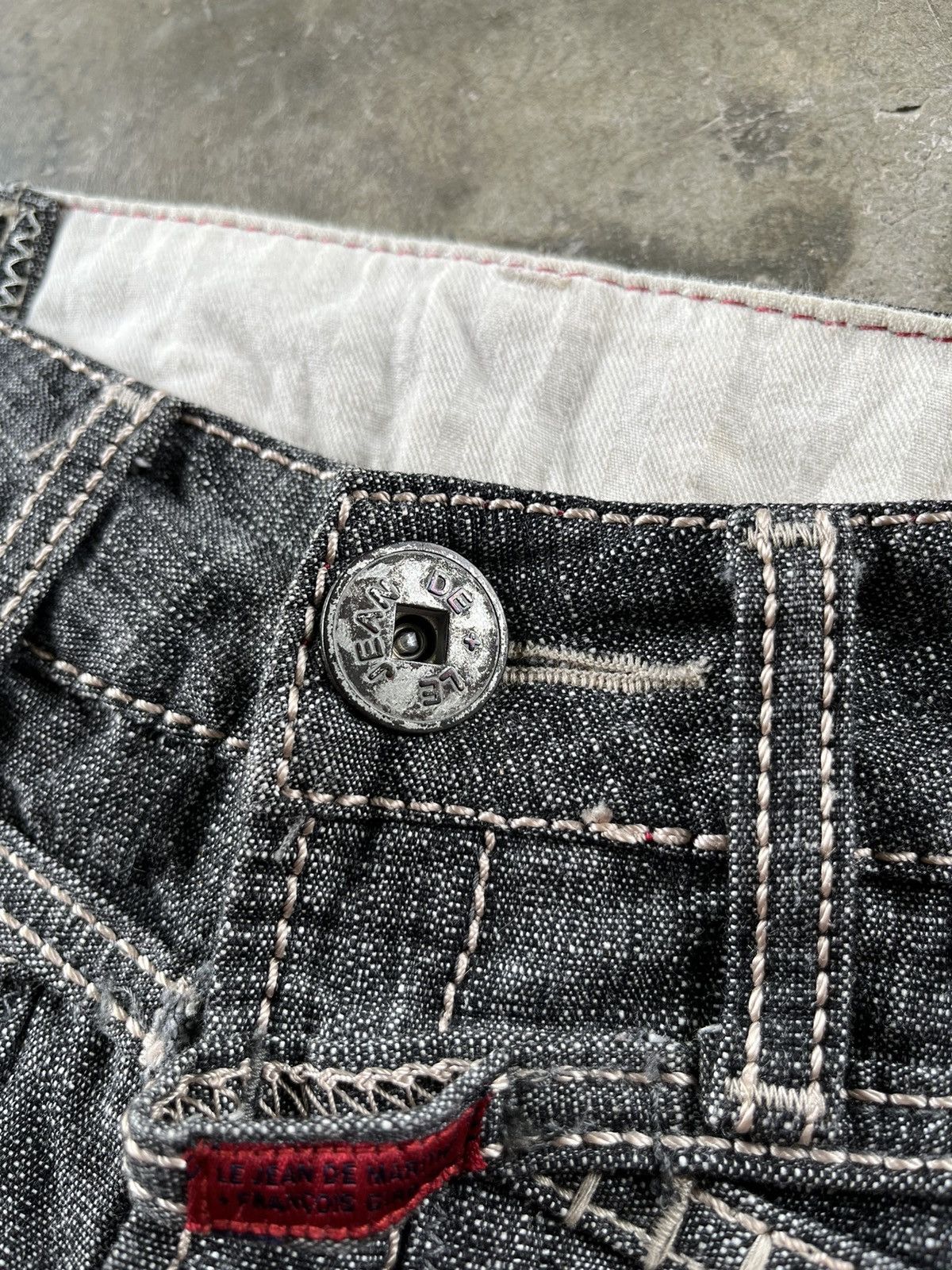 Designer × Marithe + Francois Girbaud Marithe Francois Girbaud Denim Punk Jeans Size US 29 - 16 Thumbnail
