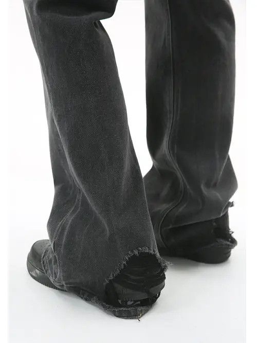 Jean y2k fade distressed flared jeans Size US 34 / EU 50 - 5 Thumbnail