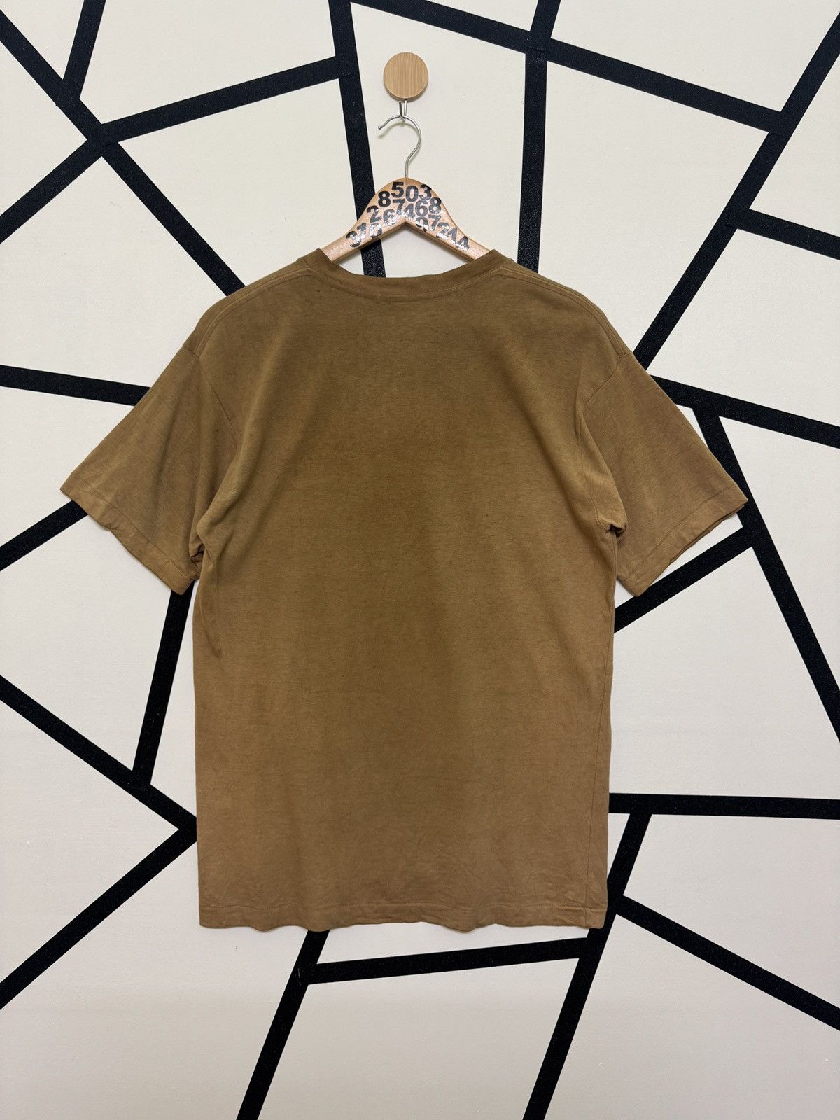 CABANE de ZUCCa Vtg Single Stitch Cabane De Zucca Mud Wash Faded Tee Size US M / EU 48-50 / 2 - 2 Thumbnail