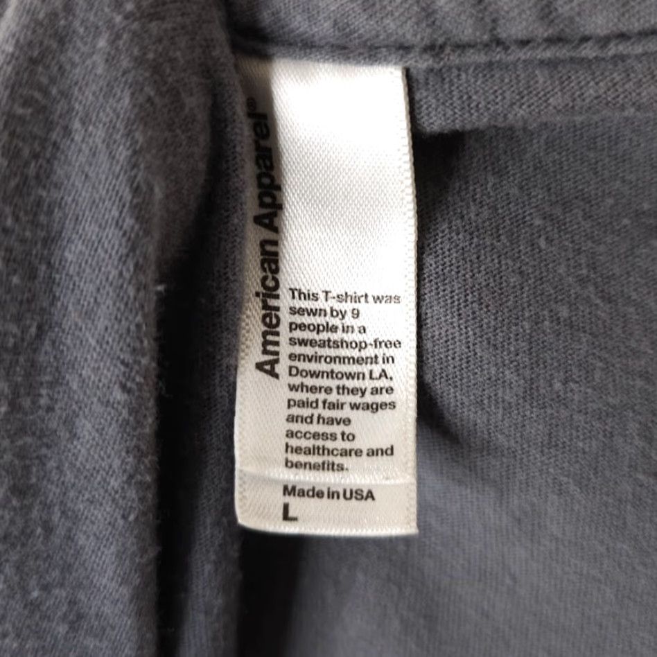 American Apparel New Belgium Brewing T Shirt Mens Size Medium Gray Bicycle Beer Made In USA Size US M / EU 48-50 / 2 - 6 Thumbnail