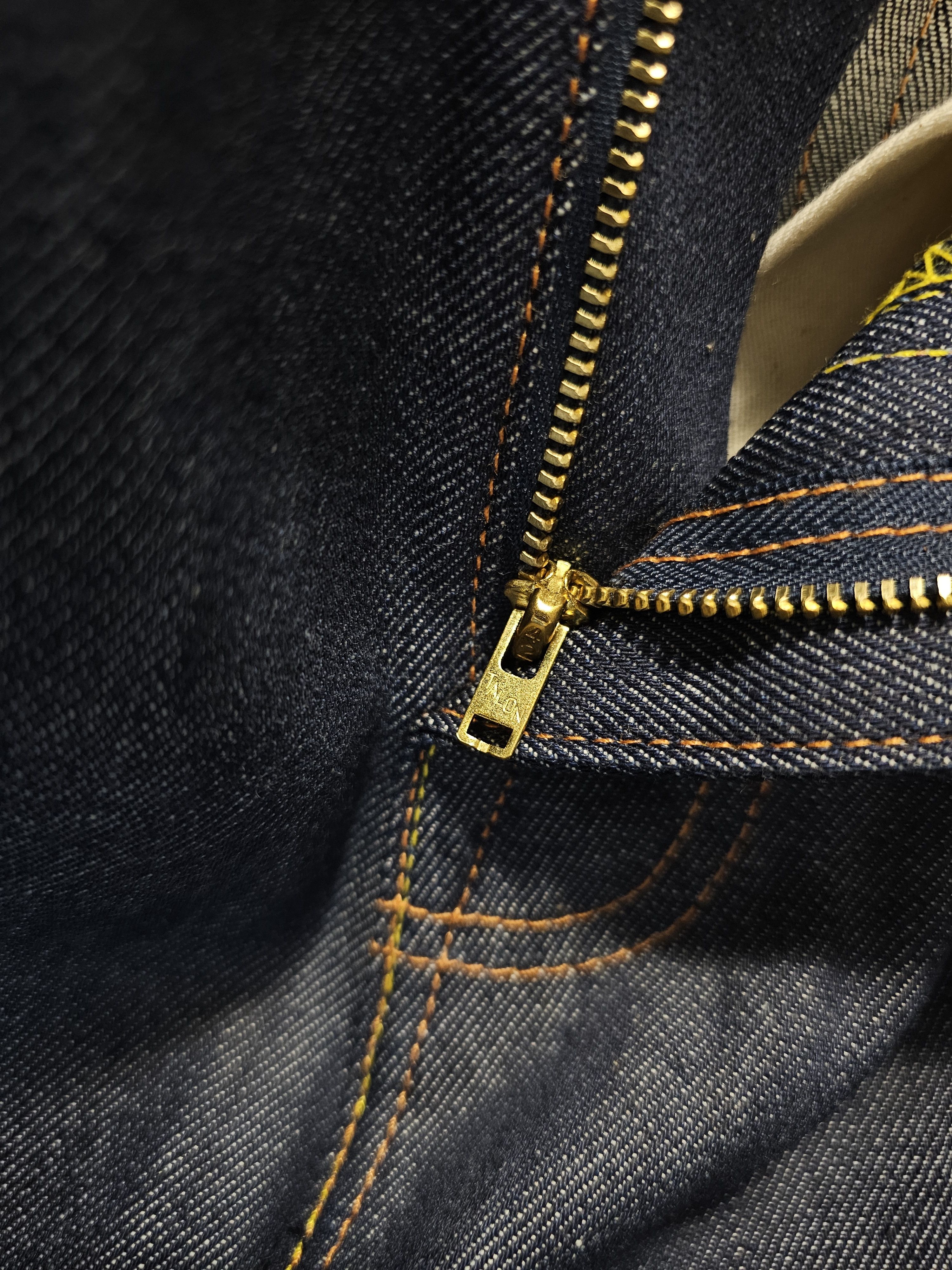 Levi's Vintage Clothing Levi's Vintage Clothing 1950's 701 Big E Selvedge Japan Made Size 27" / US 4 / IT 40 - 9 Thumbnail