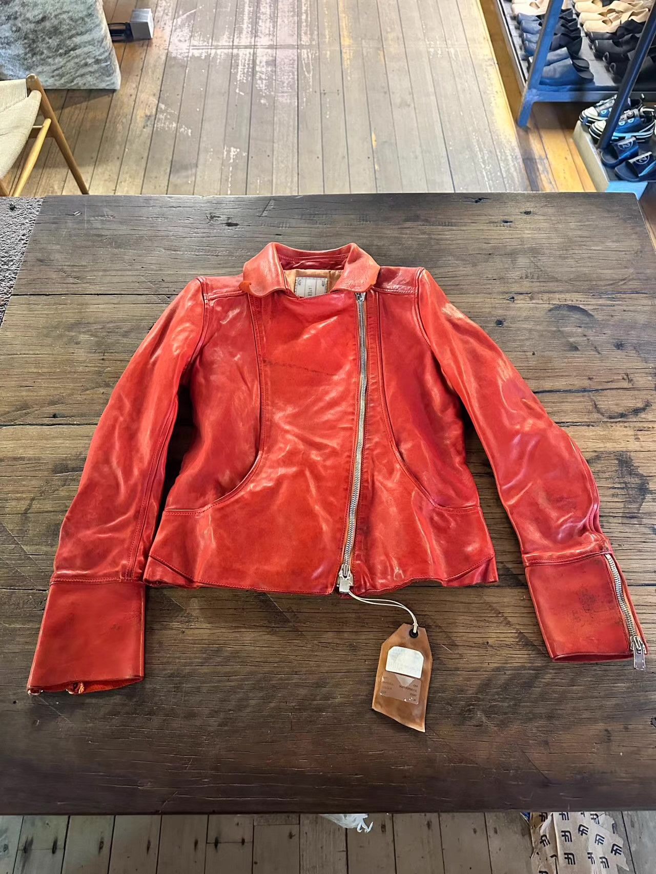 Layer-0 Layer‑0 x GUIDI Collaboration Horsehide Biker Jacket Ｑ25 Size US S / EU 44-46 / 1 - 1 Thumbnail