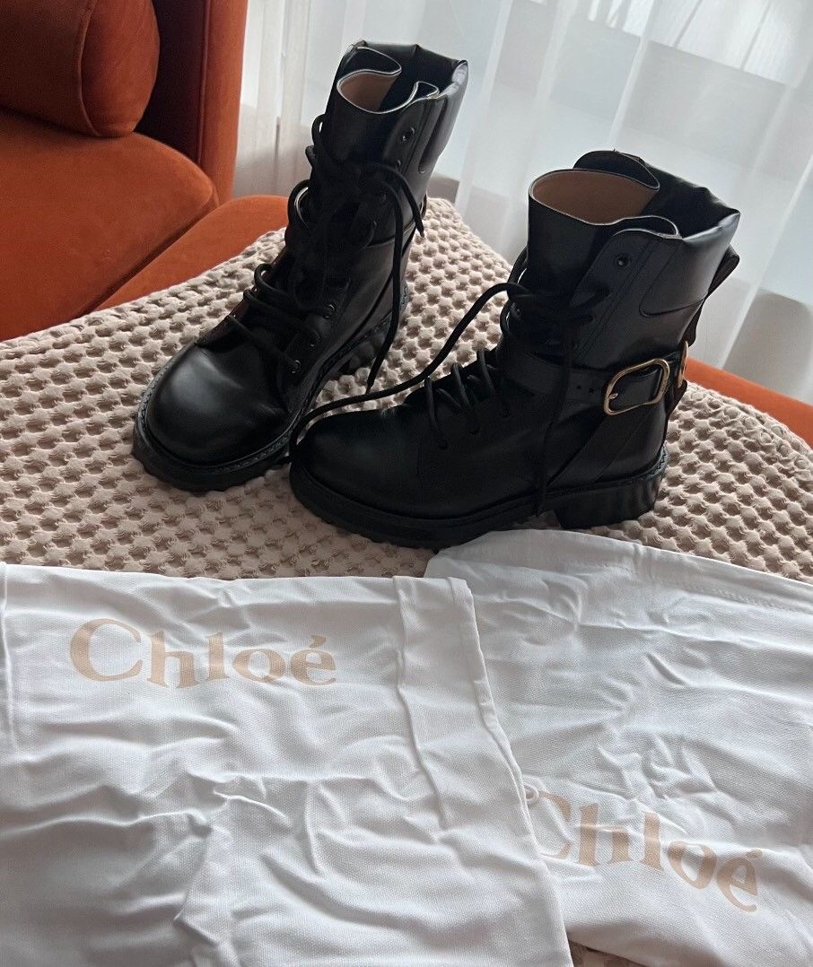 Chloe ⛧°. ⋆༺ Avant Garde Boots ༻⋆. °⛧ Size US 5 / IT 35 - 6 Thumbnail