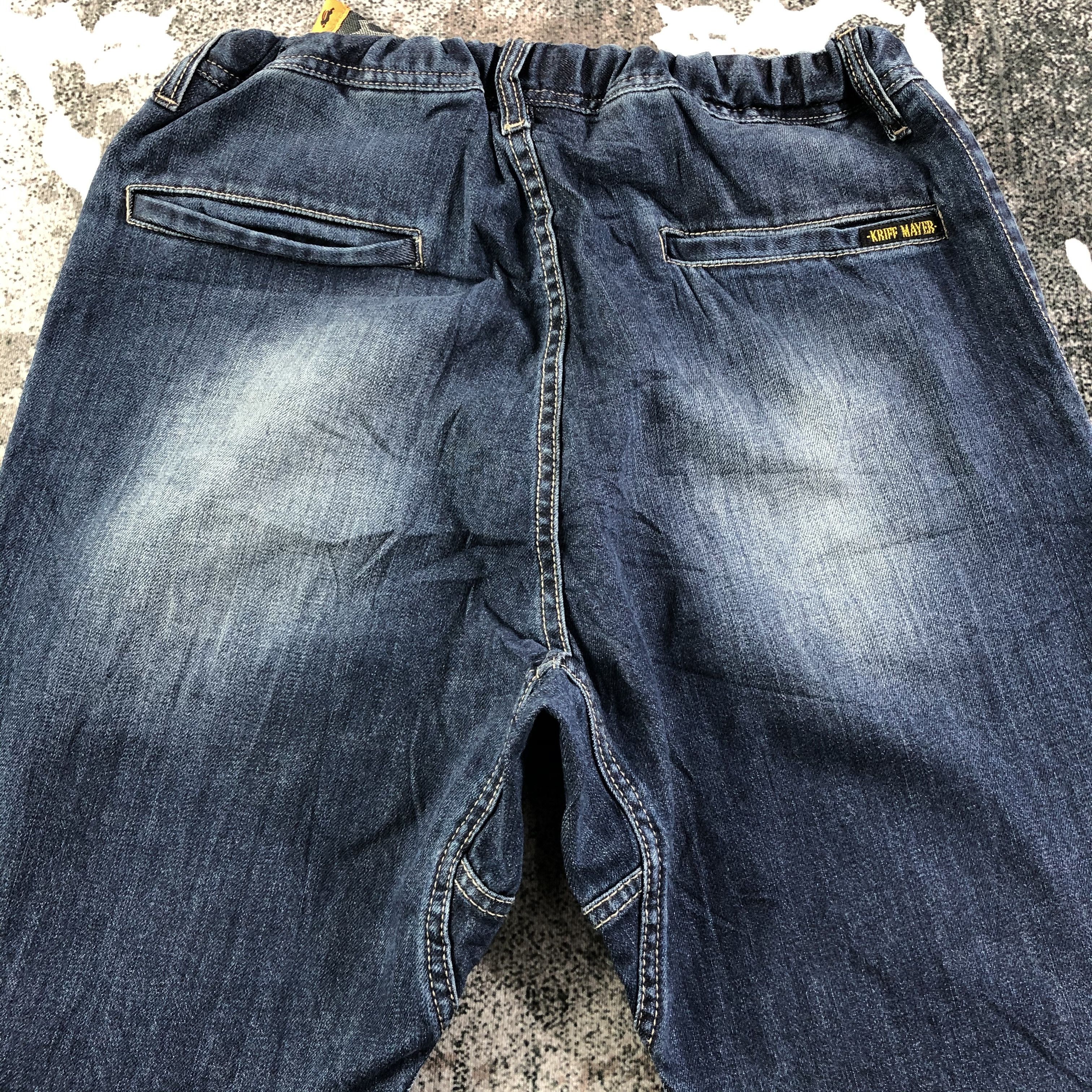Japanese Brand Kriff Mayer Jeans Blue Parachute Denim KJ1760 Size US 27 - 4 Thumbnail