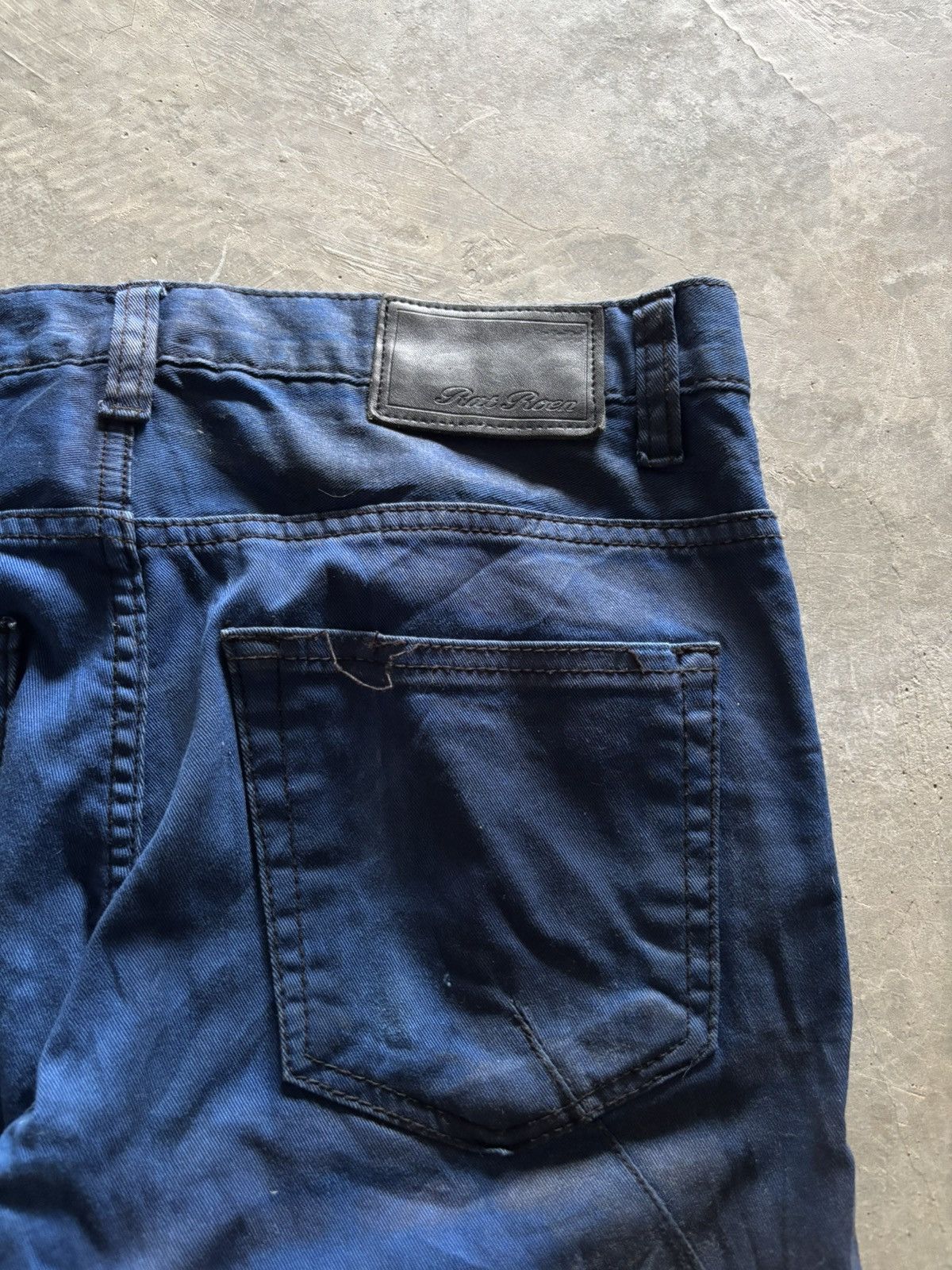 Hysteric Glamour ROEN waxed slim skinny style jeans japanese punk gothic rock Size US 31 - 19 Thumbnail