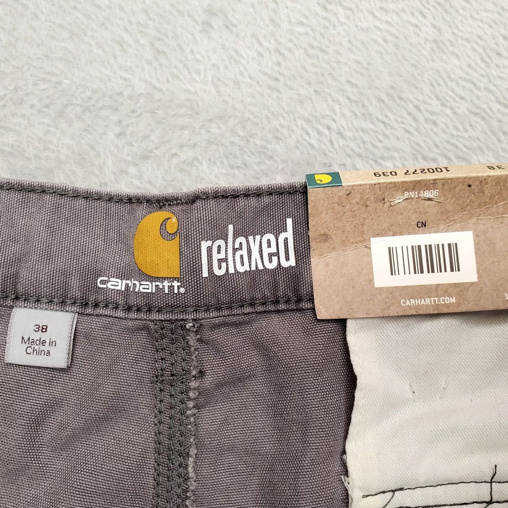 Carhartt Carhartt Cargo Shorts Mens 38 Gray Relaxed Fit Work Casual Utility Pants NWT Size US 38 / EU 54 - 3 Thumbnail
