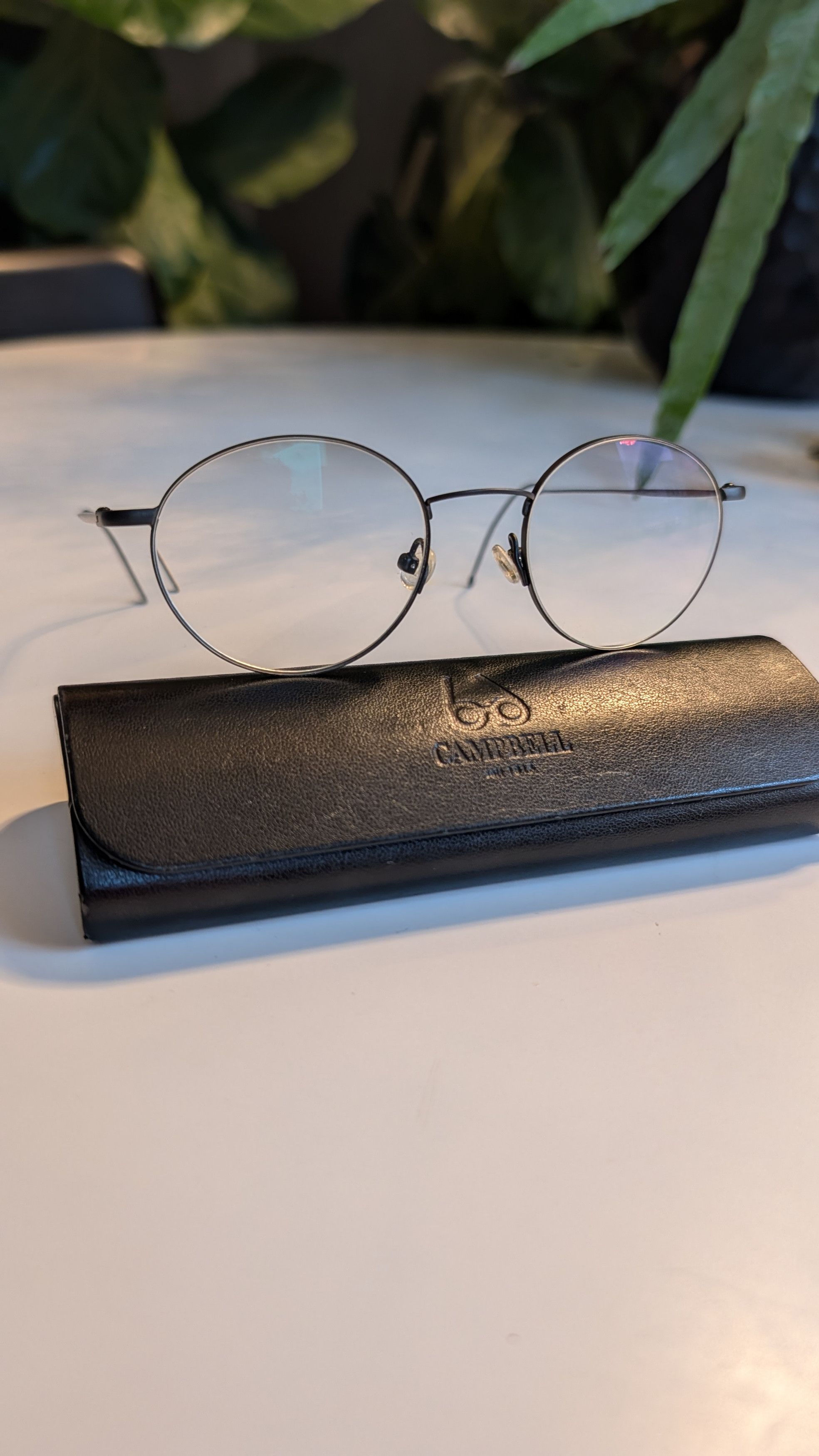 Other Campbell titanium glasses model CO 1002 in matte black (TA) Size ONE SIZE - 10 Thumbnail
