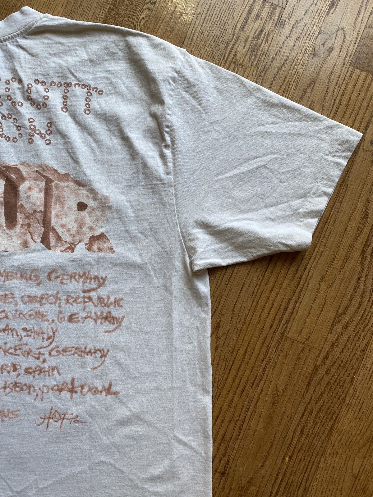 Band Tees × Travis Scott Travis Scott Utopia Skitzo Circus Maximus 2024 Euro Tour Tee Size US L / EU 52-54 / 3 - 7 Thumbnail