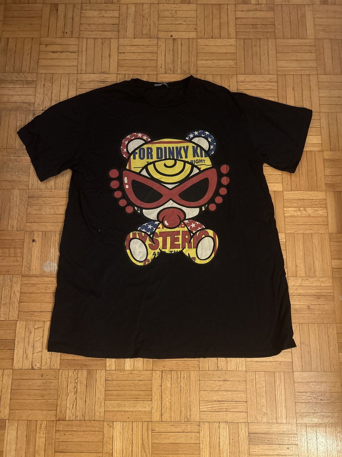 Hysteric Mini × Verdy T-shirt Black XXL HYSTERIC MINI VERDY Kids Tee 120cm BLACK - メルカリ